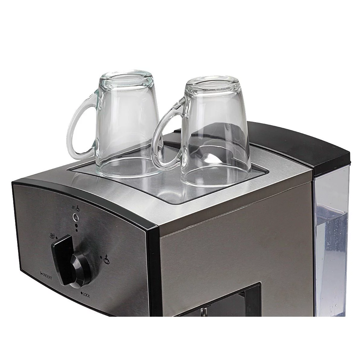 Capresso 117.05 EC50 - Coffee machine with cappuccinatore - 15 bar - stainless steel