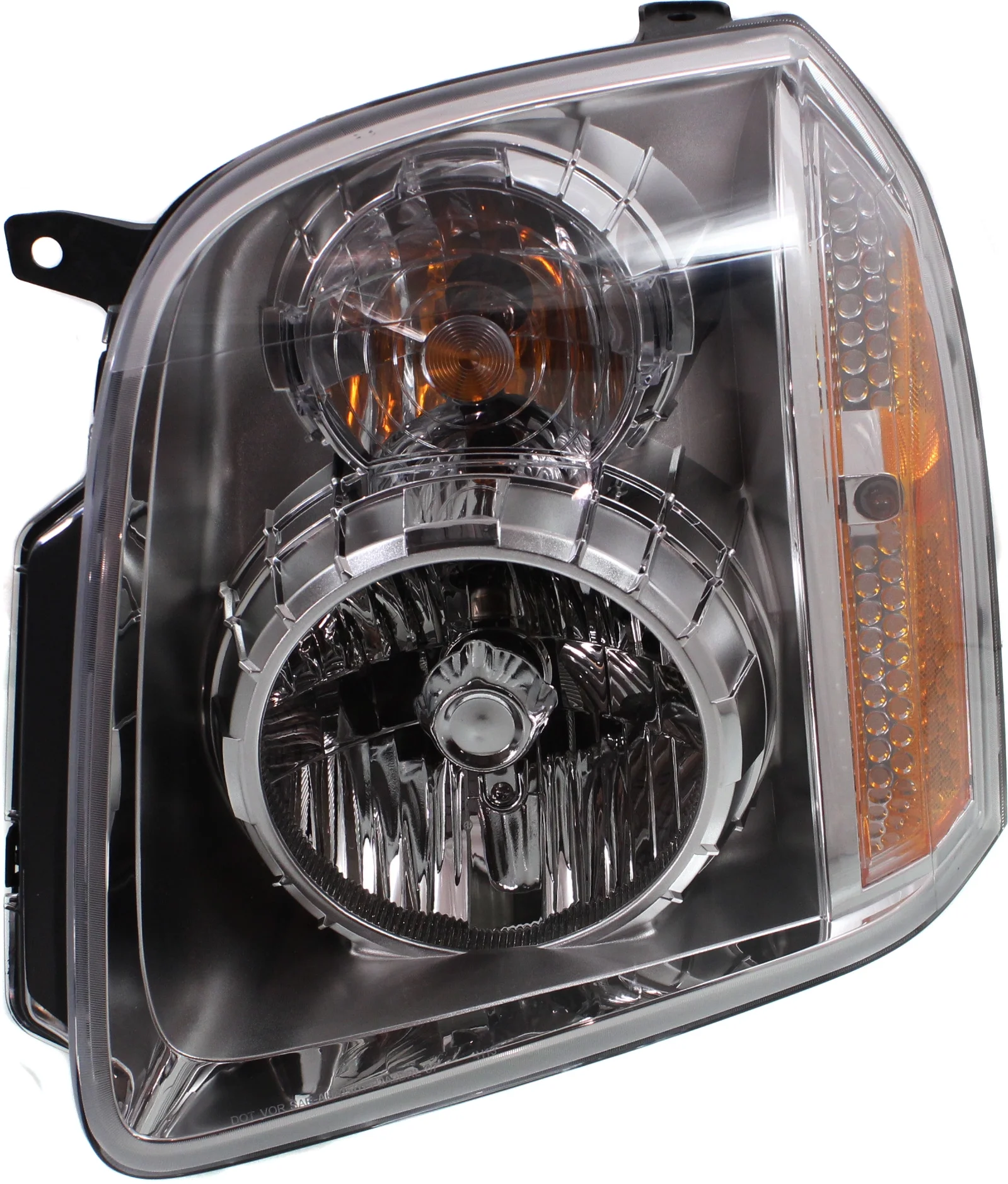Headlight Compatible With 2007-2014 GMC Yukon XL 1500 Left Driver Halogen With bulb(s)