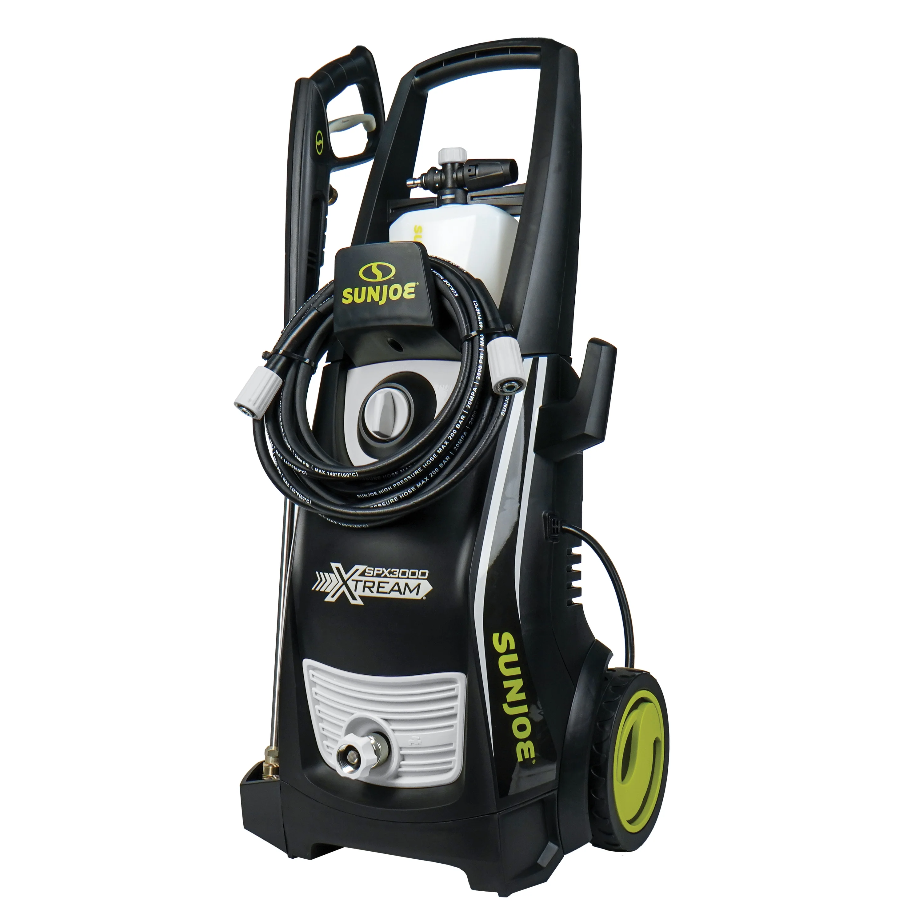 Sun Joe SPX3000®-XT1 XTREAM Clean 2200 PSI Certified Rated Electric Pressure Washer | 1.1 GPM | 14.9 Amp | Bonus Accessories