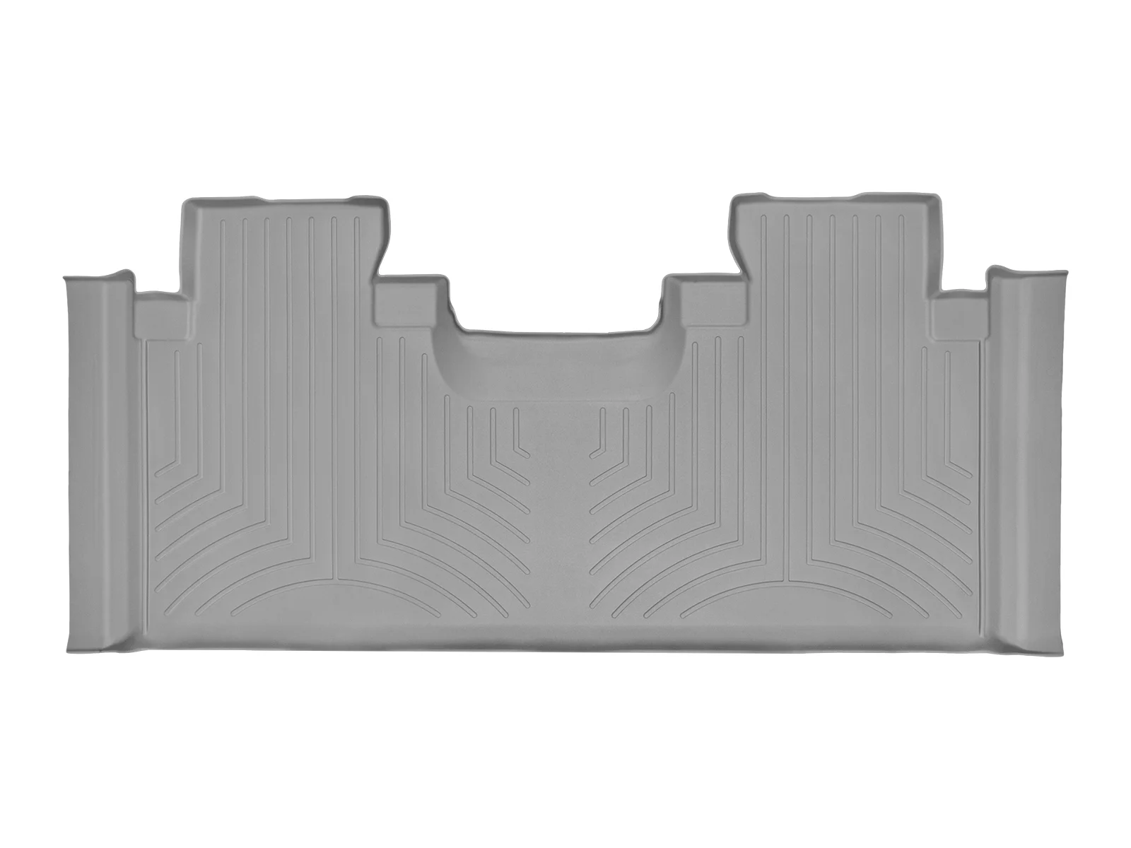 WeatherTech Custom Fit FloorLiners compatible with Ford F-150, Super Duty, F-150 Raptor - 2nd Row, Grey