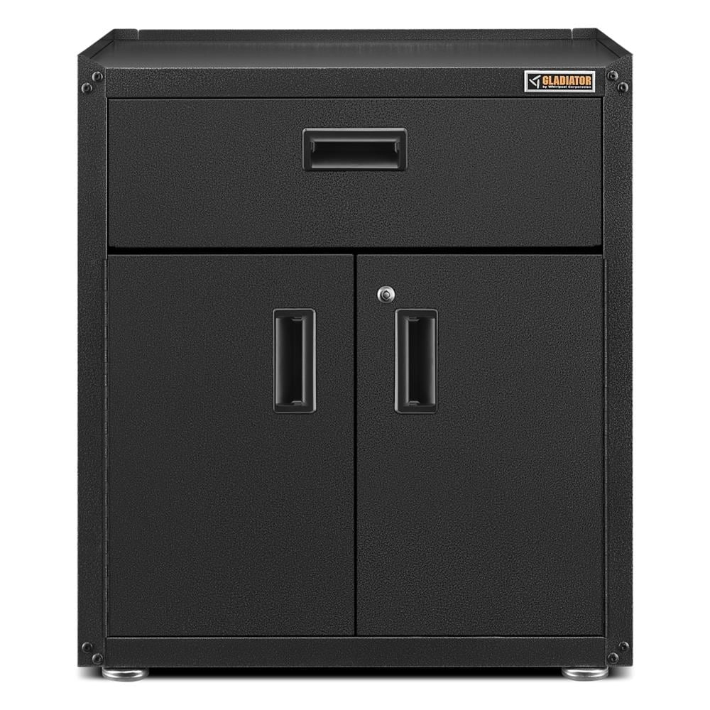 Gladiator GarageWorks Ready-to-Assemble 3/4 Door Wall GearBox Hammered Granite/Hammered Granite