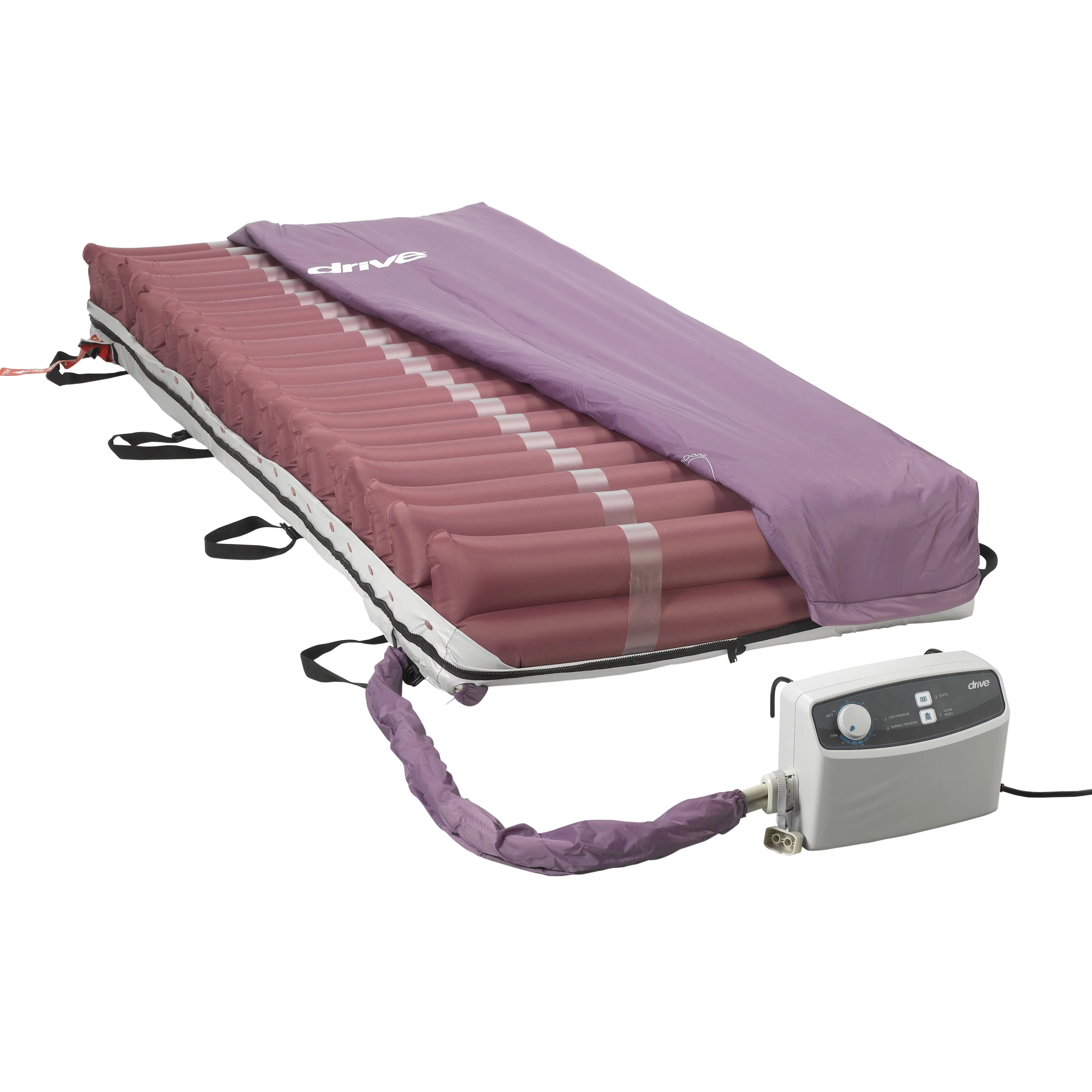 Drive Medical Med Aire Low Air Loss Mattress Replacement System with Alternating Pressure