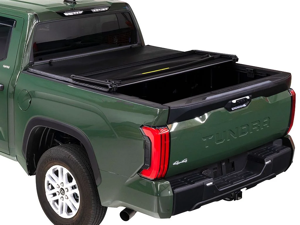Tonno Pro by RealTruck Soft Folding Truck Bed Tonneau Cover Compatible with 2007 - 2013 Chevy/GMC Silverado/Sierra 1500 6' 7