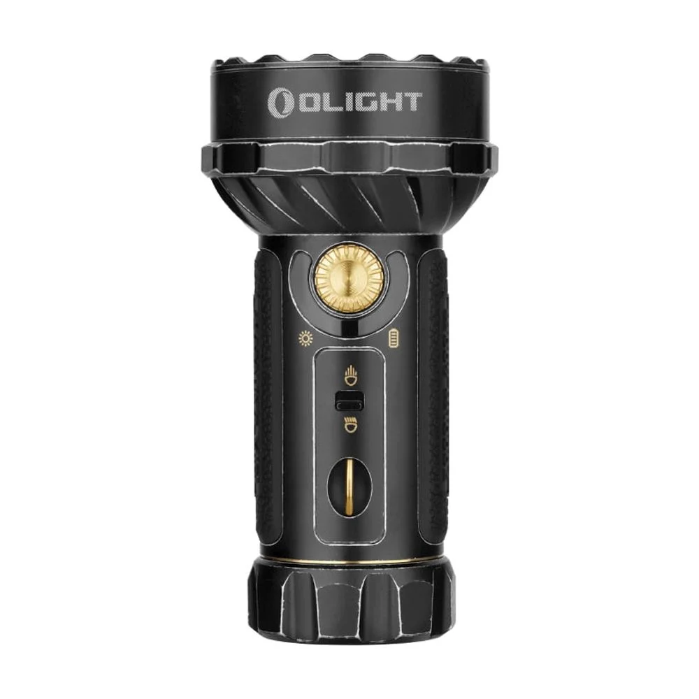 Olight Marauder Mini Kit Black Stonewash Rechargeable Flashlight w/Case, 7000 Lumens