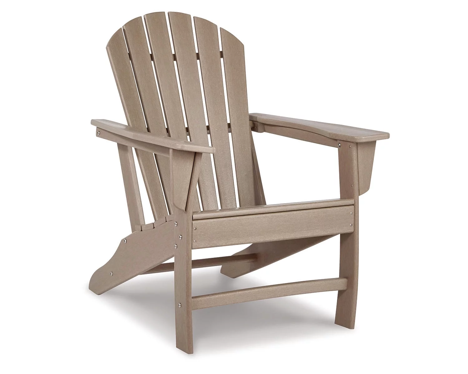 Signature Design by Ashley Contemporary Sundown Treasure Adirondack Chair Driftwood