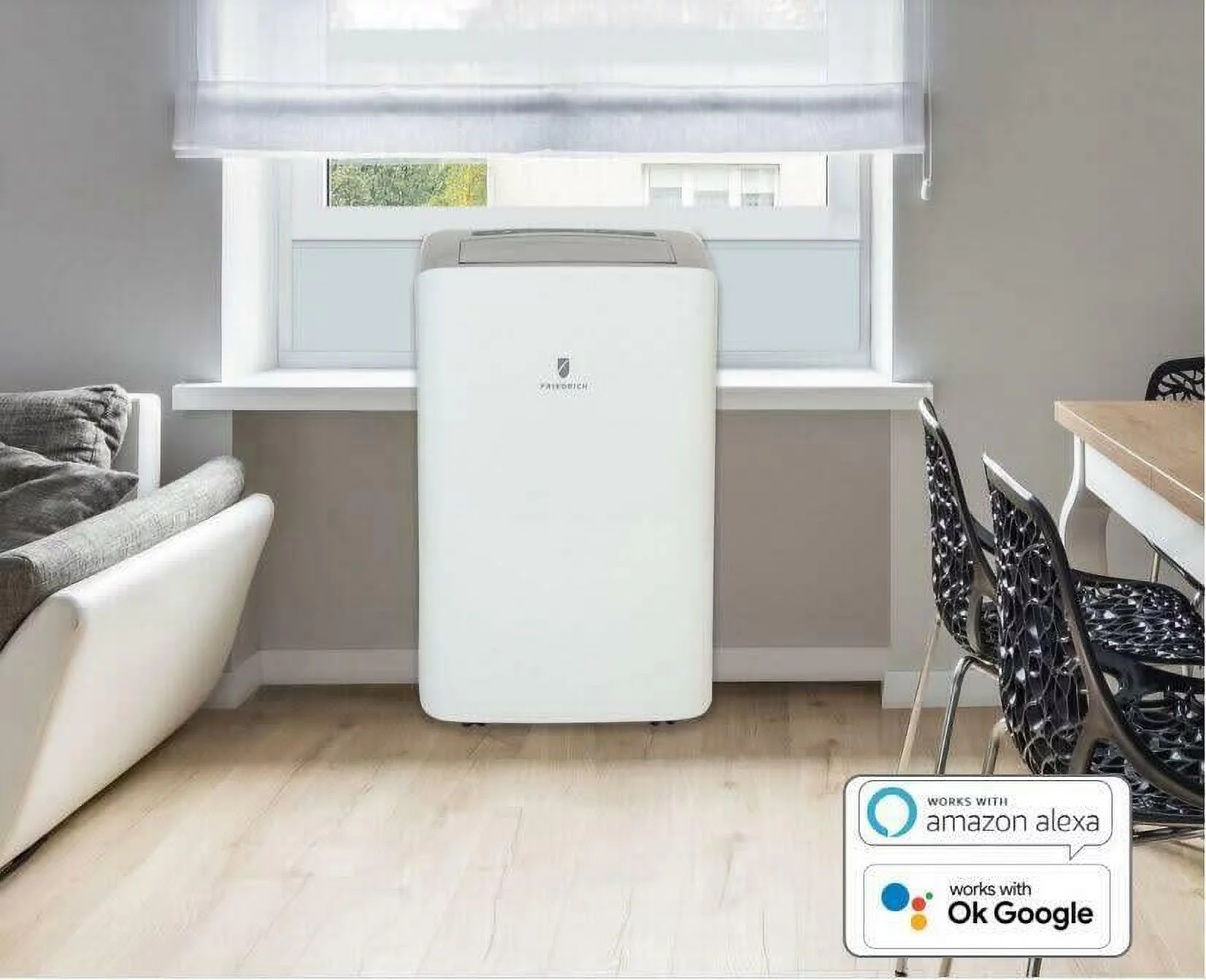Friedrich 3-in-1 ZoneAire Compact 13000 BTU Cooling Single Hose Portable Air Conditioner