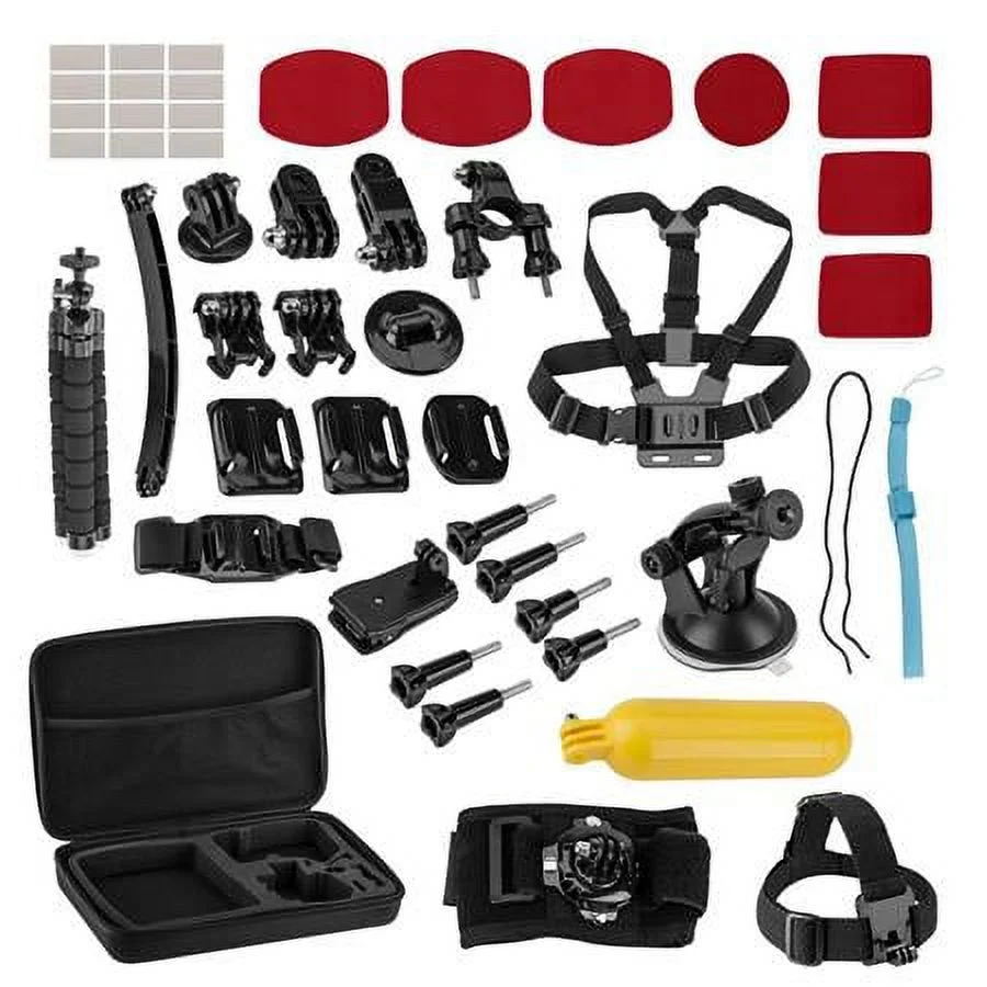 Osmo Action 4 Camera Standard Combo, Bundle with Froggi Extreme Sport Accessory Kit and 64GB microSDXC Memory Card