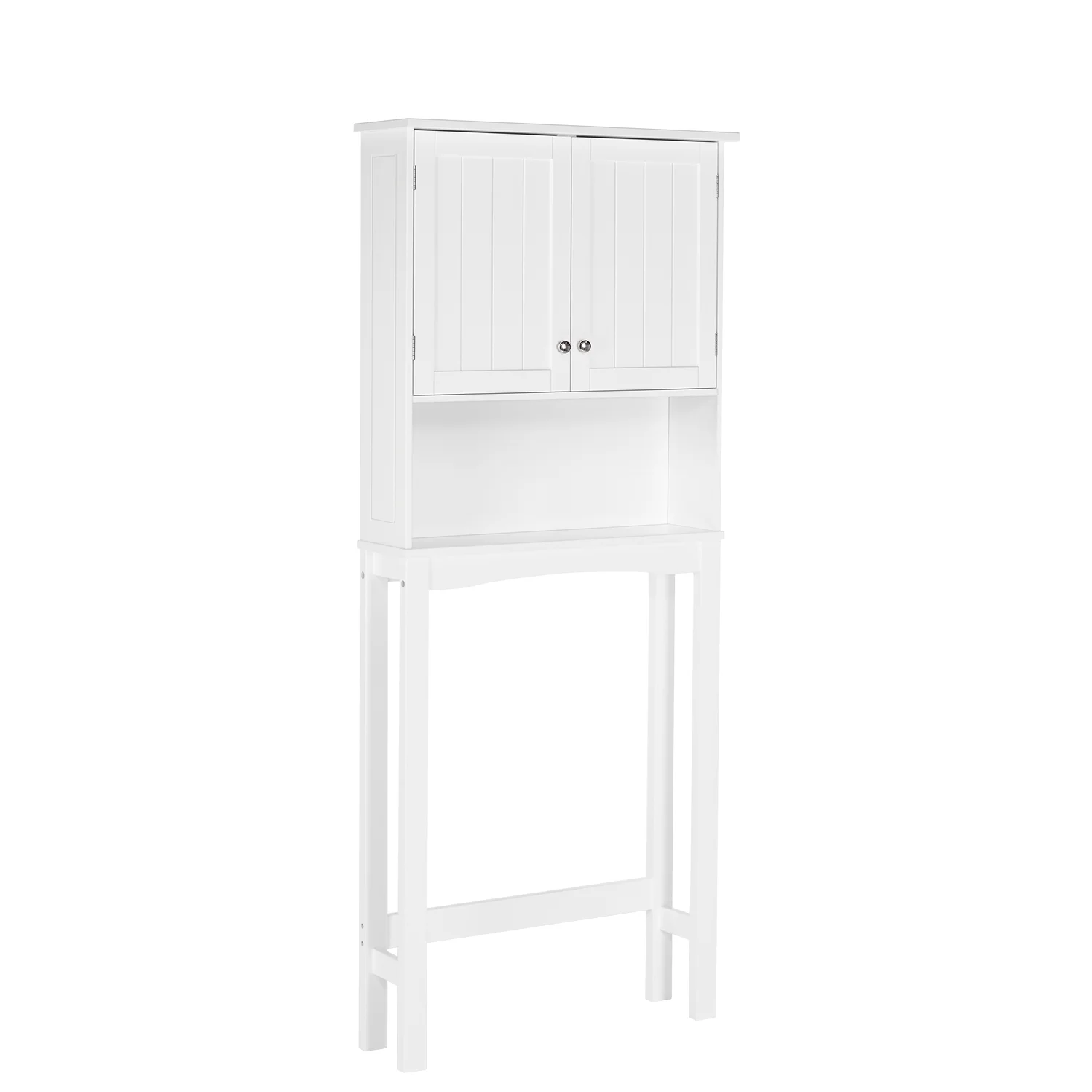 RiverRidge Ashland Over the Toilet Bathroom Spacesaver Wall Medicine Storage Cabinet with Adjustable Shelf - White