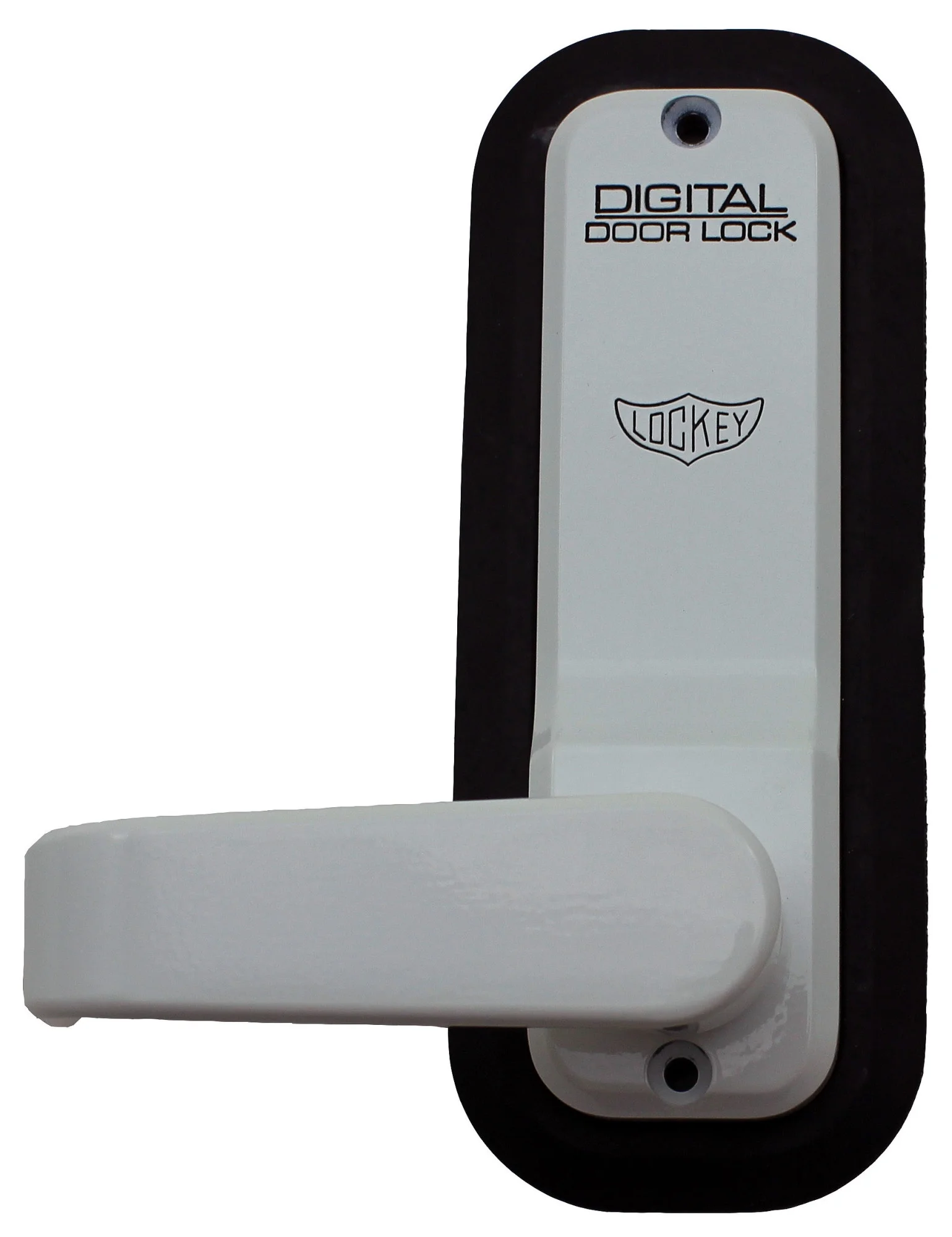 Lockey 2835 2000 Series Keyless Entry Single Combination Mechanical Lever Set - White