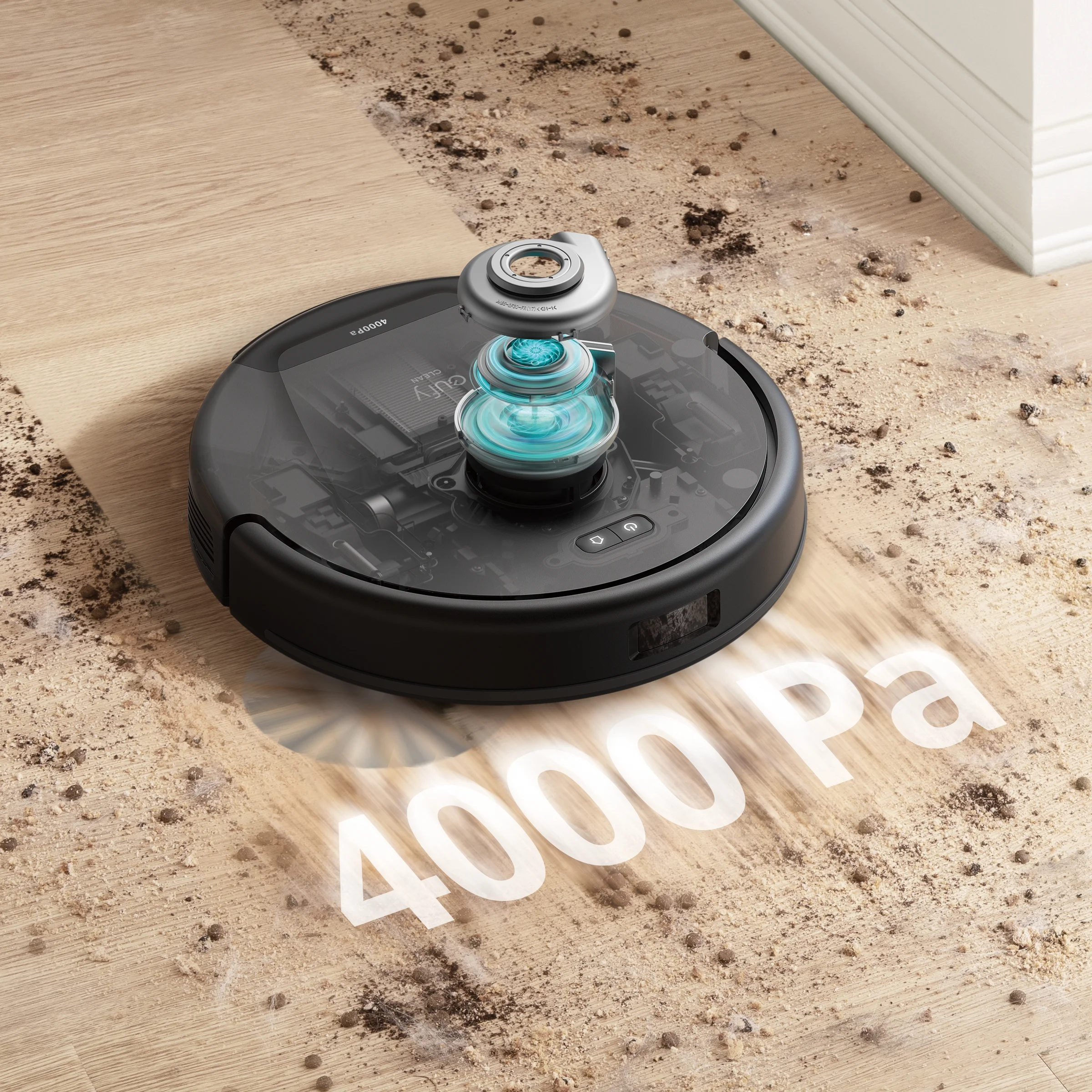 eufy Clean L50 with 4,000 Pa Ultra Strong Suction, Multi-Floor Cleaning, BoostIQ™, Customizable Mapping, T2265Z11, New