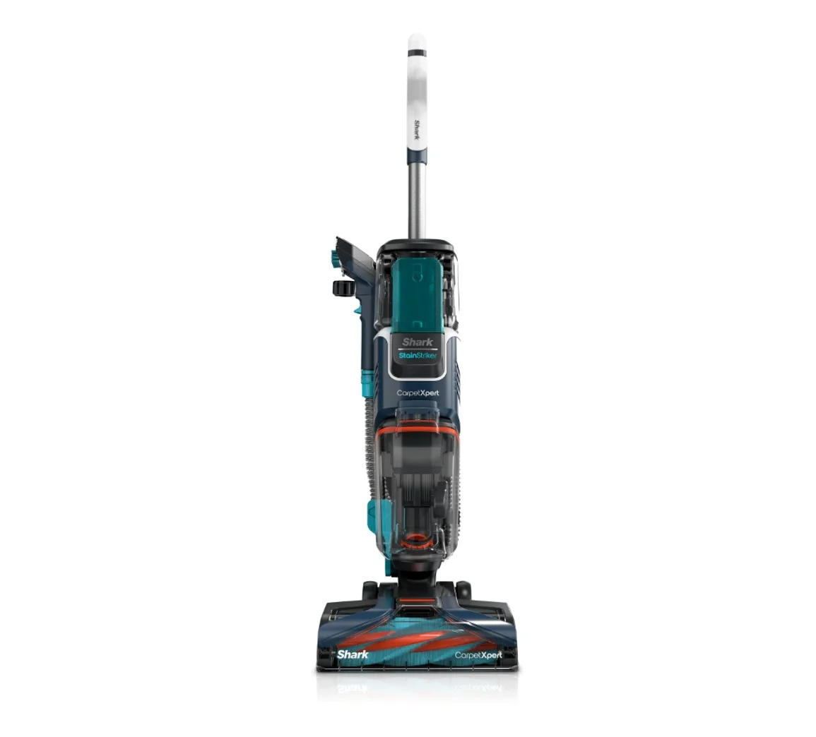 Shark R-EX205 CarpetXpert with Stainstriker Upright Deep Carpet Cleaner, Teal (Refurbished)