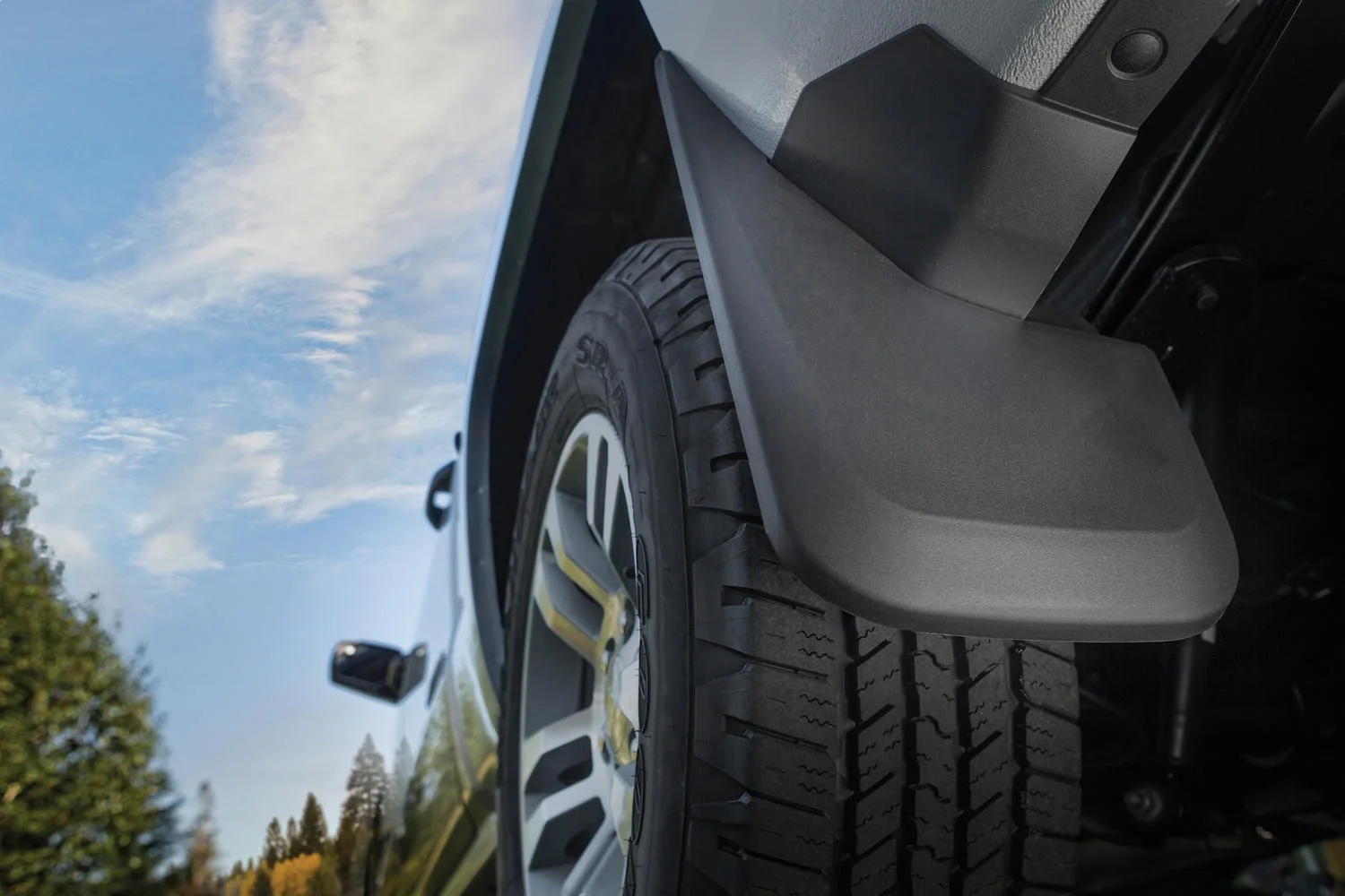 Husky by RealTruck 58296 Custom Molded Mud Guards for 2020-2022 GMC Sierra 2500 HD, Black