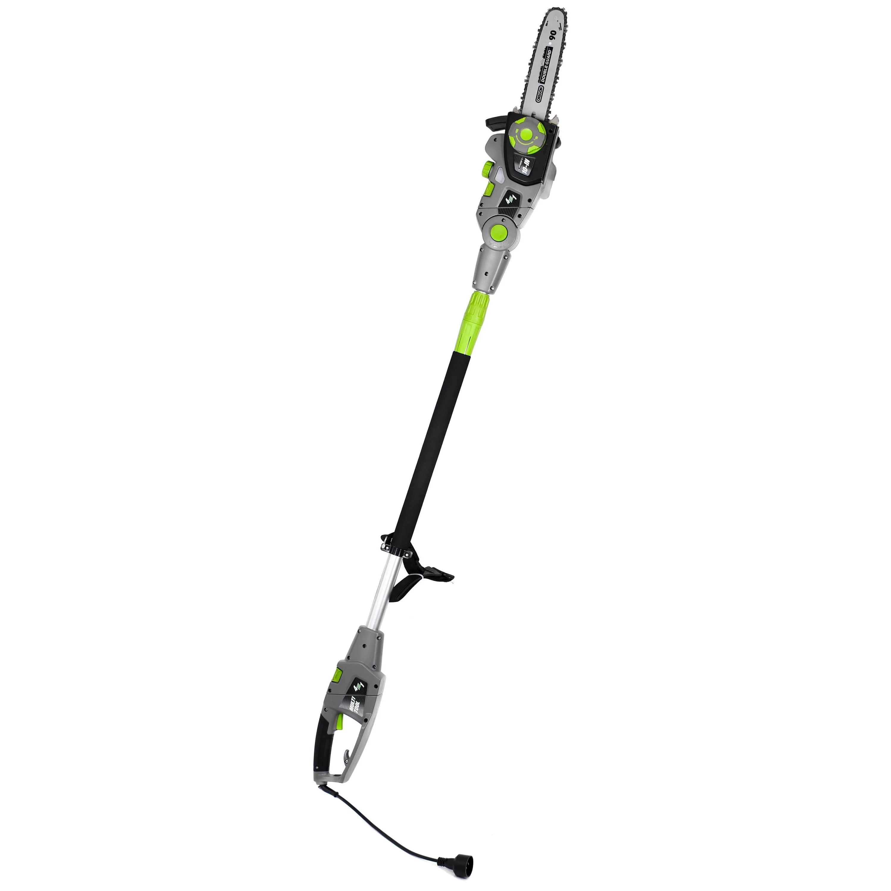 Earthwise CVPS43010 2-in-1 Electric corded 7 Amp Convertible Pole Saw, Handheld Chain Saw 10