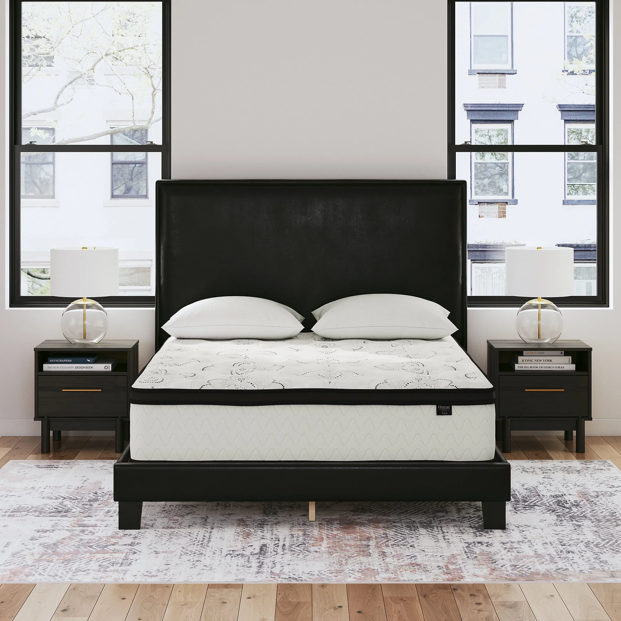 Signature Design by Ashley 10 Inch Chime Hybrid Innerspring Twin Mattress with Cooling Gel Memory Foam