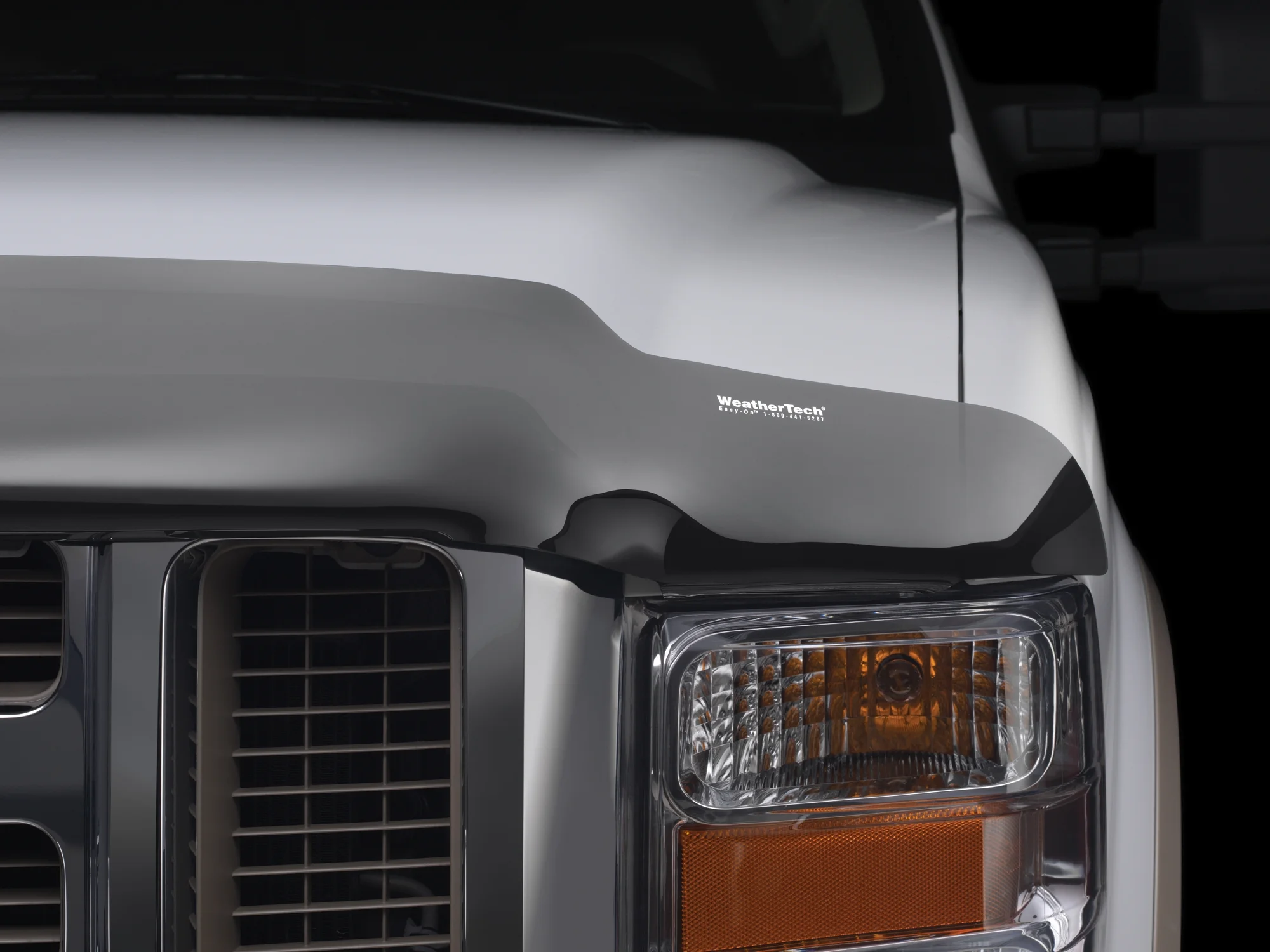WeatherTech Stone and Bug Deflector Custom Fit Hood Deflector compatible with Chevrolet Tahoe, Suburban