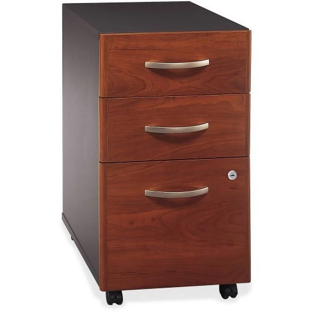 Bush Business Furniture Series C 3 x File Drawer(S) Mobile Pedestal - Assembled 15.7