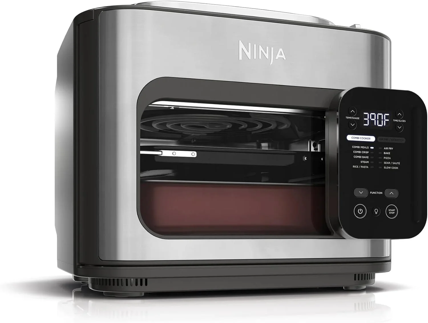Ninja Combi All-in-One Multicooker, Oven, & Air Fryer, 10-in-1 Functions, Stainless Steel, Factory Refurbished