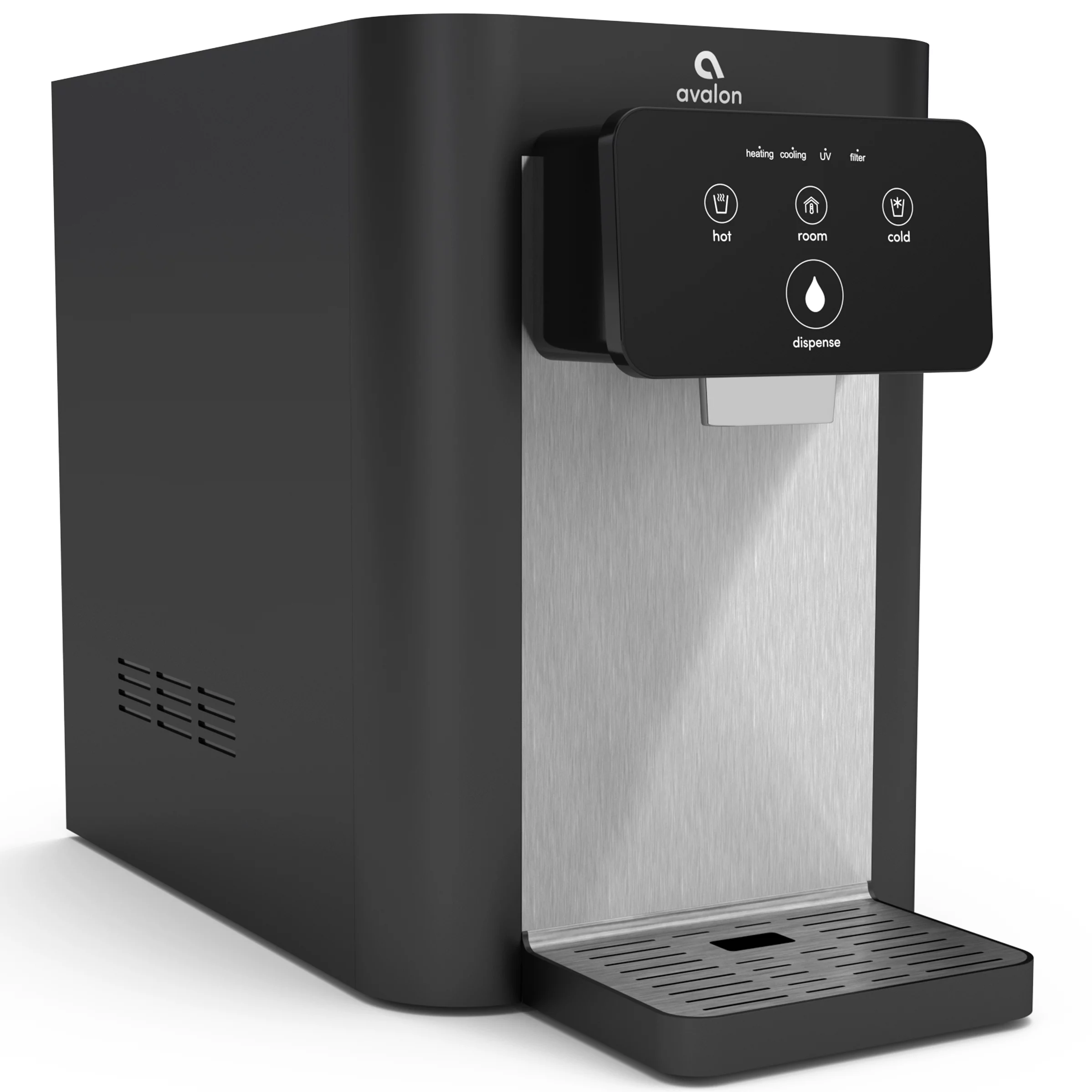 Avalon Electric Touch Countertop Bottleless Water Dispenser - Hot, Cool, and Cold Temperatures, UV Cleaning