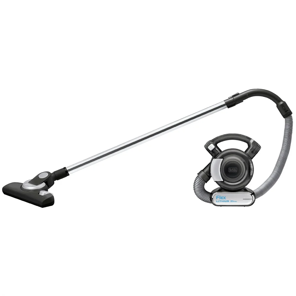 Black & Decker BDH2020FLFH 20V MAX Cordless Lithium-Ion Flex Vac with Stick Floor Head and Pet Hair Brush