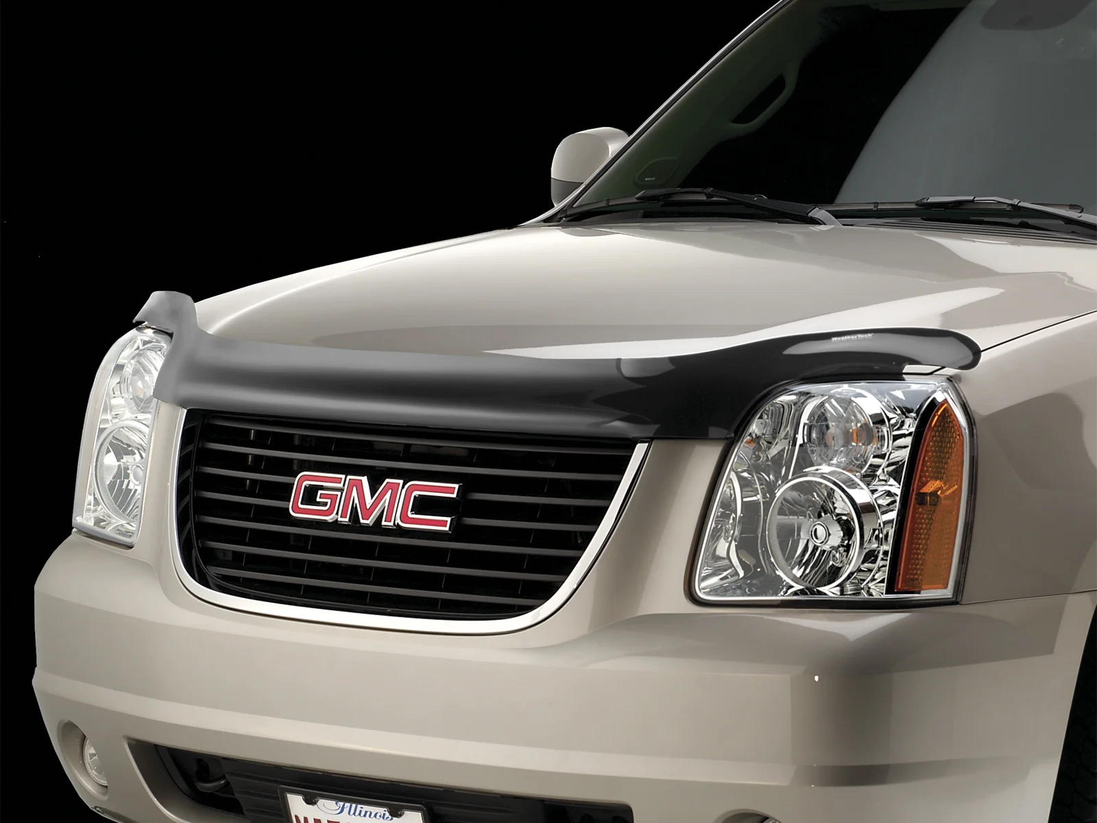 WeatherTech Stone and Bug Deflector Custom Fit Hood Deflector compatible with GMC Yukon, Yukon XL