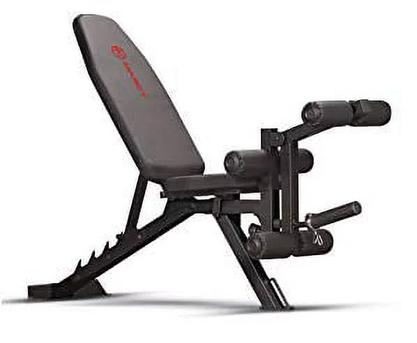 Marcy Adjustile 6 Position Utility Bench with Leg Developer and High Density Foam Padding SB-350