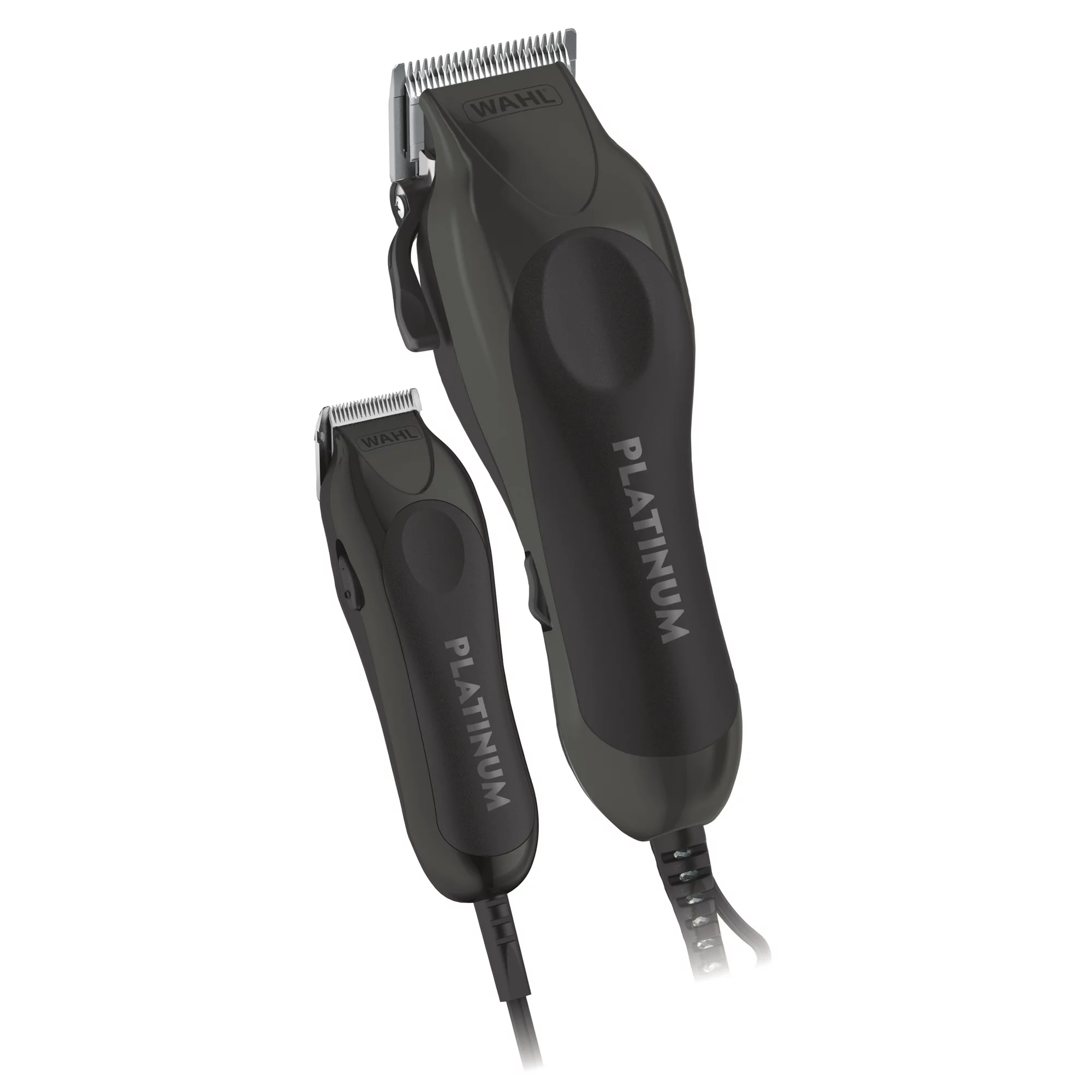 Wahl Pro Series Platinum Combo Kit for Men or Women, Premium Hair Clipper Black/ Corded 79804-100