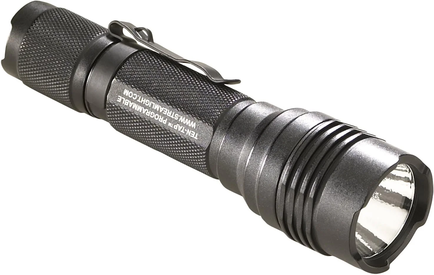 Streamlight 88040 ProTac HL 750-Lumen Professional Tactical Flashlight with CR123A Batteries, and Holster, Black, Clear Retail Packaging