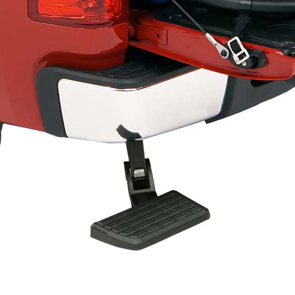 AMP Research 75308-01A BedStep Retractable Bumper Step for 2011-2014 Silverado & Sierra 2500/3500