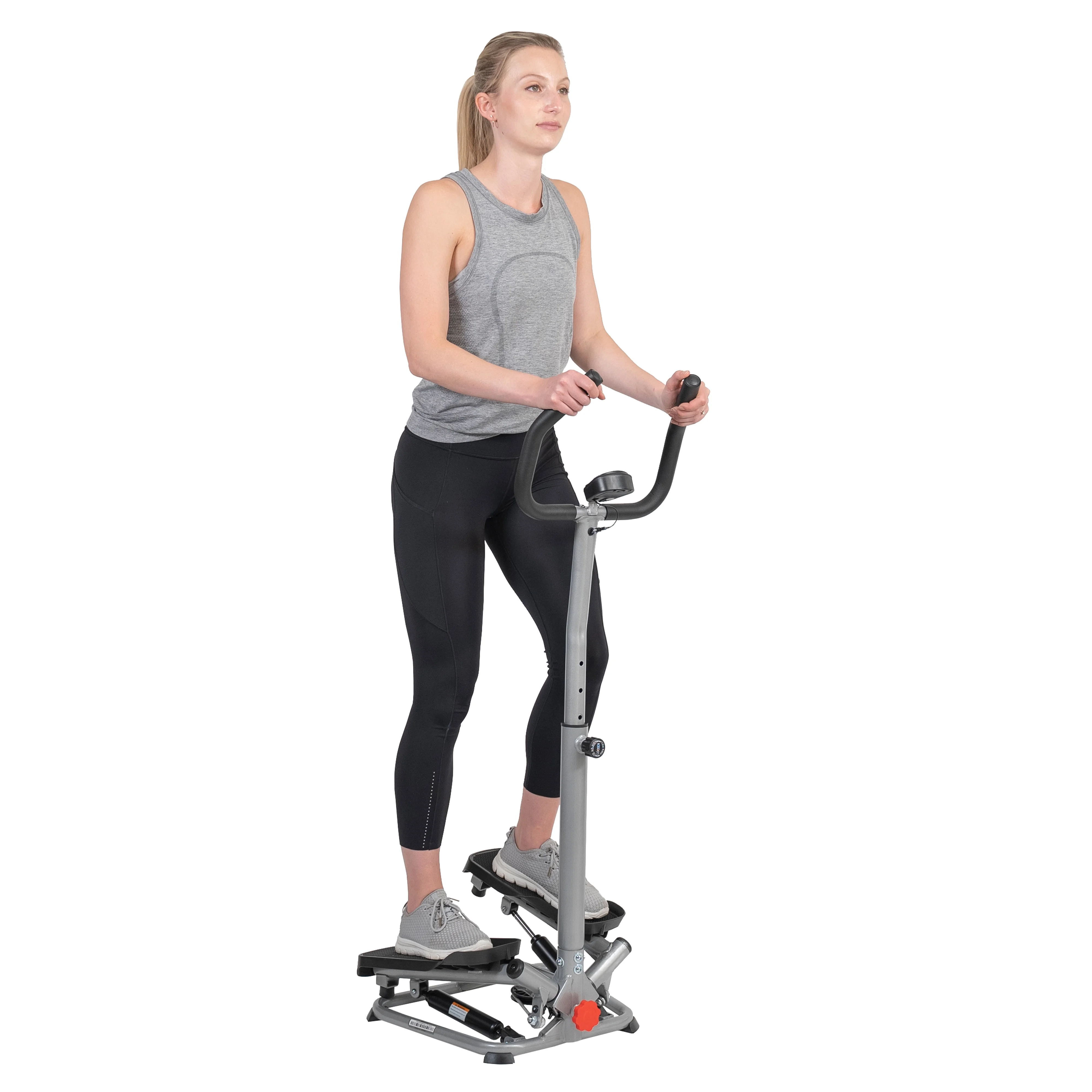 Sunny Health & Fitness Twist Steppers for Exercise at Home Workout Leg Thigh Cardio Equipment Gym Mini Stair Master Climber – SF-S020027
