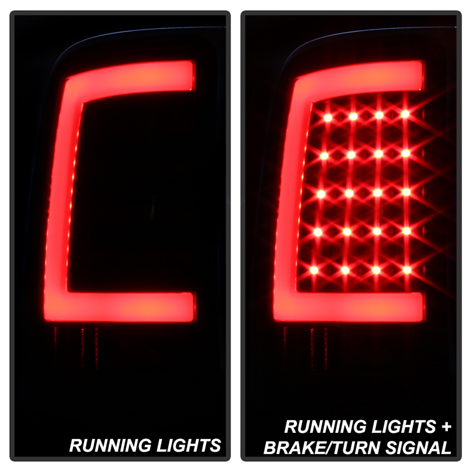Spyder Auto 9038518 XTune LED Tail Lights Fits select: 2007-2014 GMC SIERRA, 2007 GMC NEW SIERRA