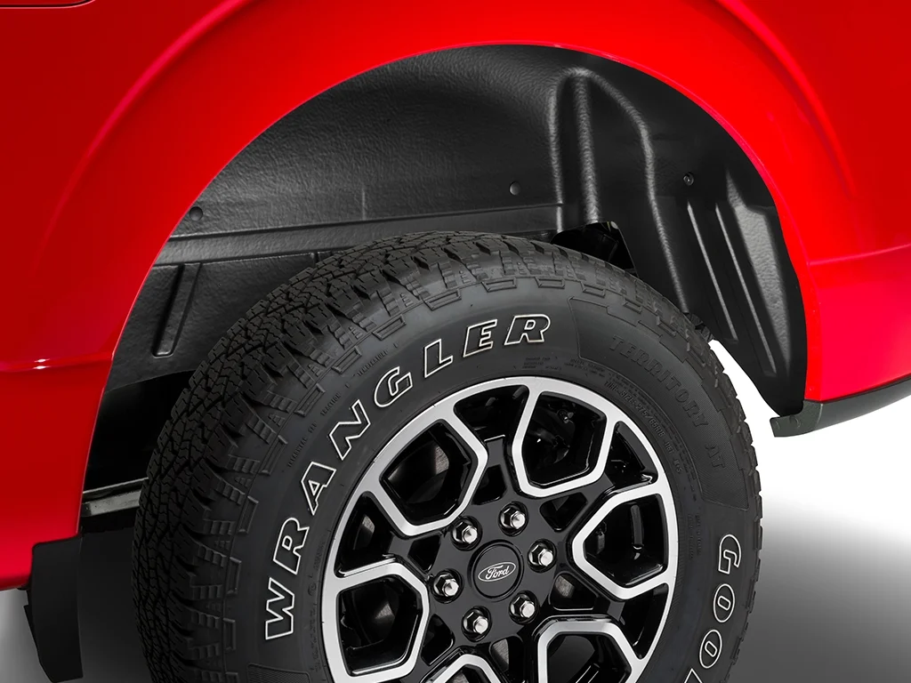 Husky by RealTruck Compatible with 2015-20 Ford F-150 (Will not fit Raptor) Rear Wheel Well Guards