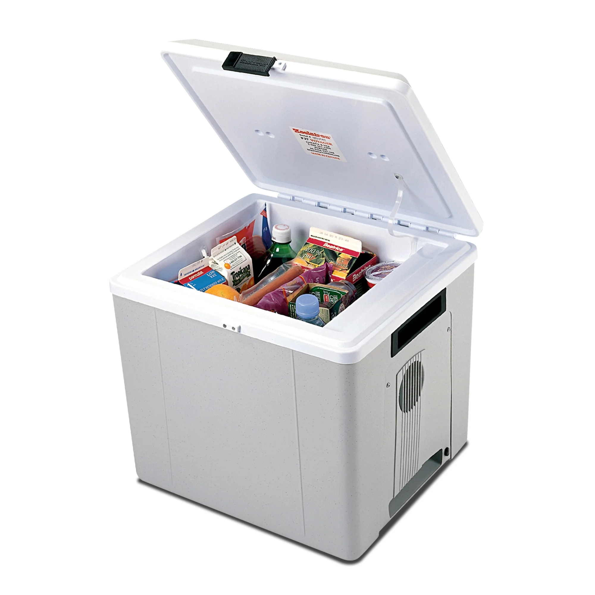 Koolatron Voyager P27 Thermoelectric Iceless 12V Cooler Warmer, 27.5 L - Fits 48 Cans