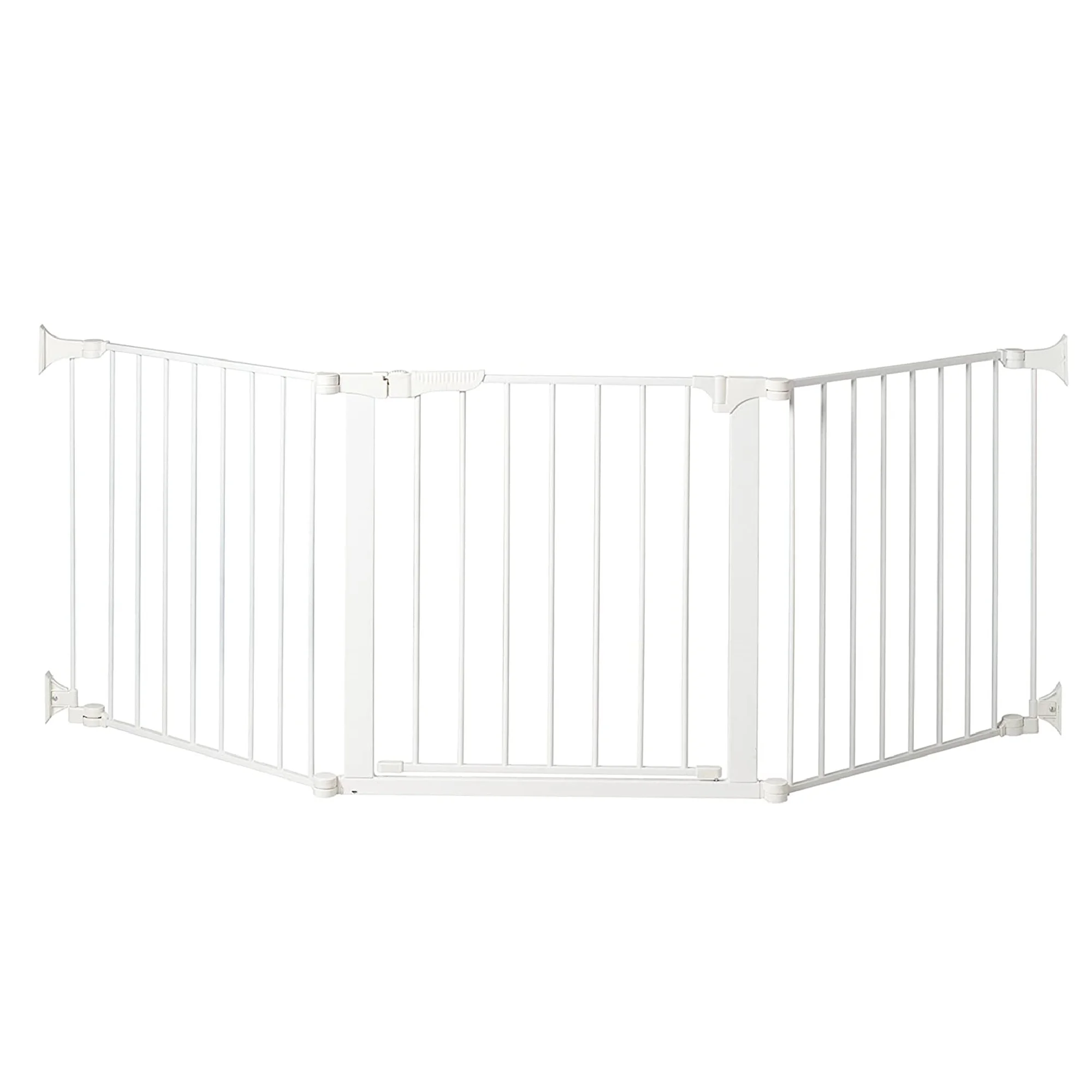 KidCo Custom Fit Auto Closing ConfigureGate Baby Gate w/ 30 in. Door, White, Child Safety