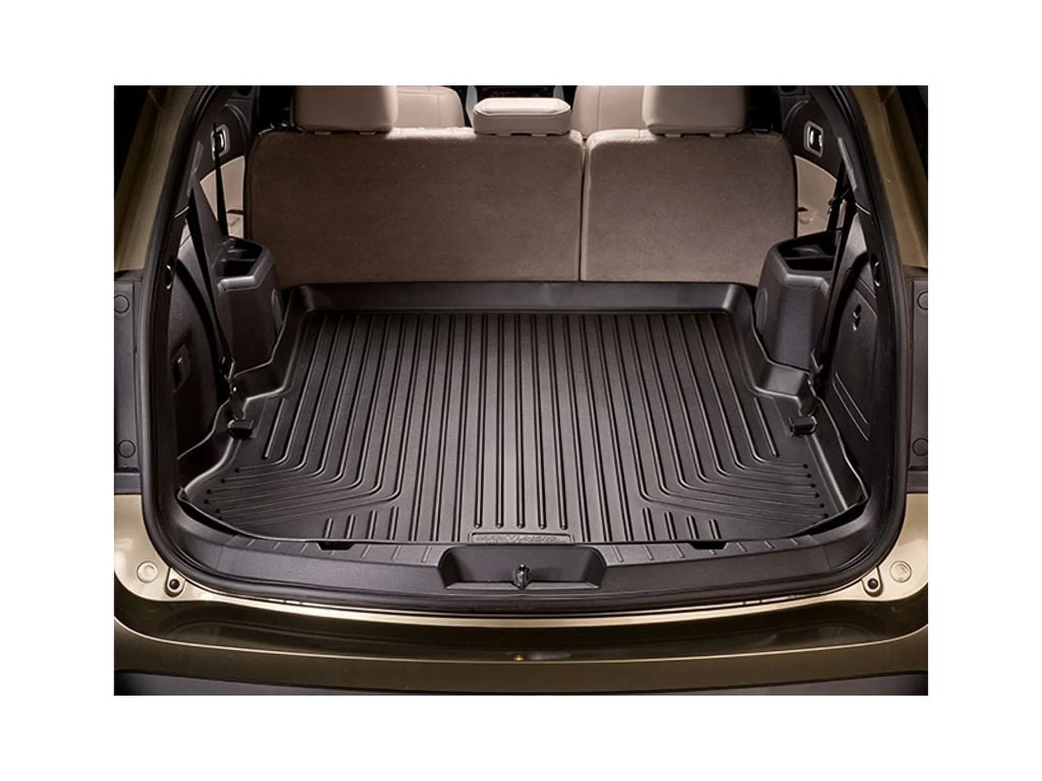 Husky Liners by RealTruck Weatherbeater | Compatible with 2014 - 2022 Jeep Cherokee - Cargo Liner - Black | 29031