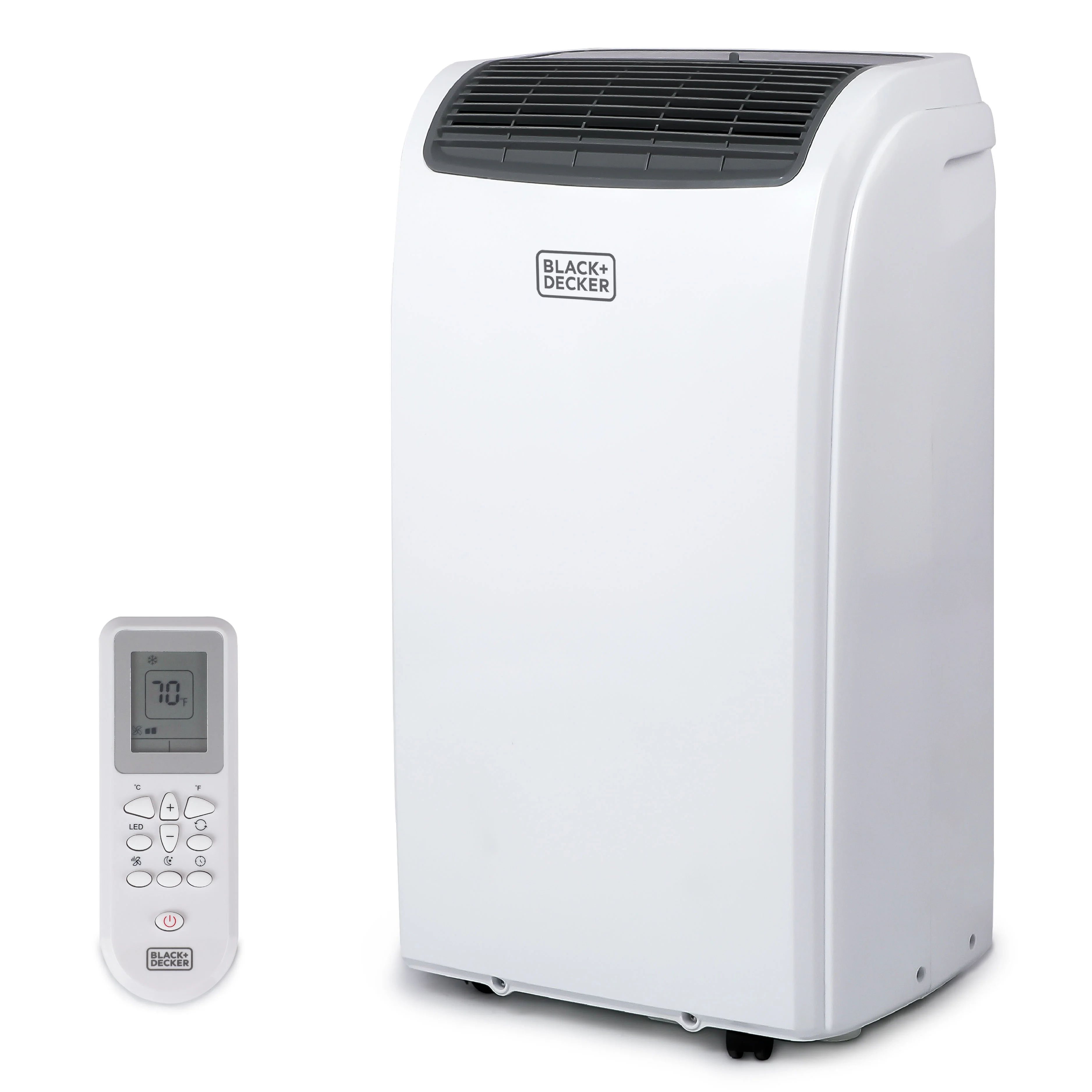 BLACK+DECKER BPACT14WT 7,700 BTU SACC/CEC (14,000 BTU ASHRAE) Portable Air Conditioner for Rooms up to 700 Sq. Ft.