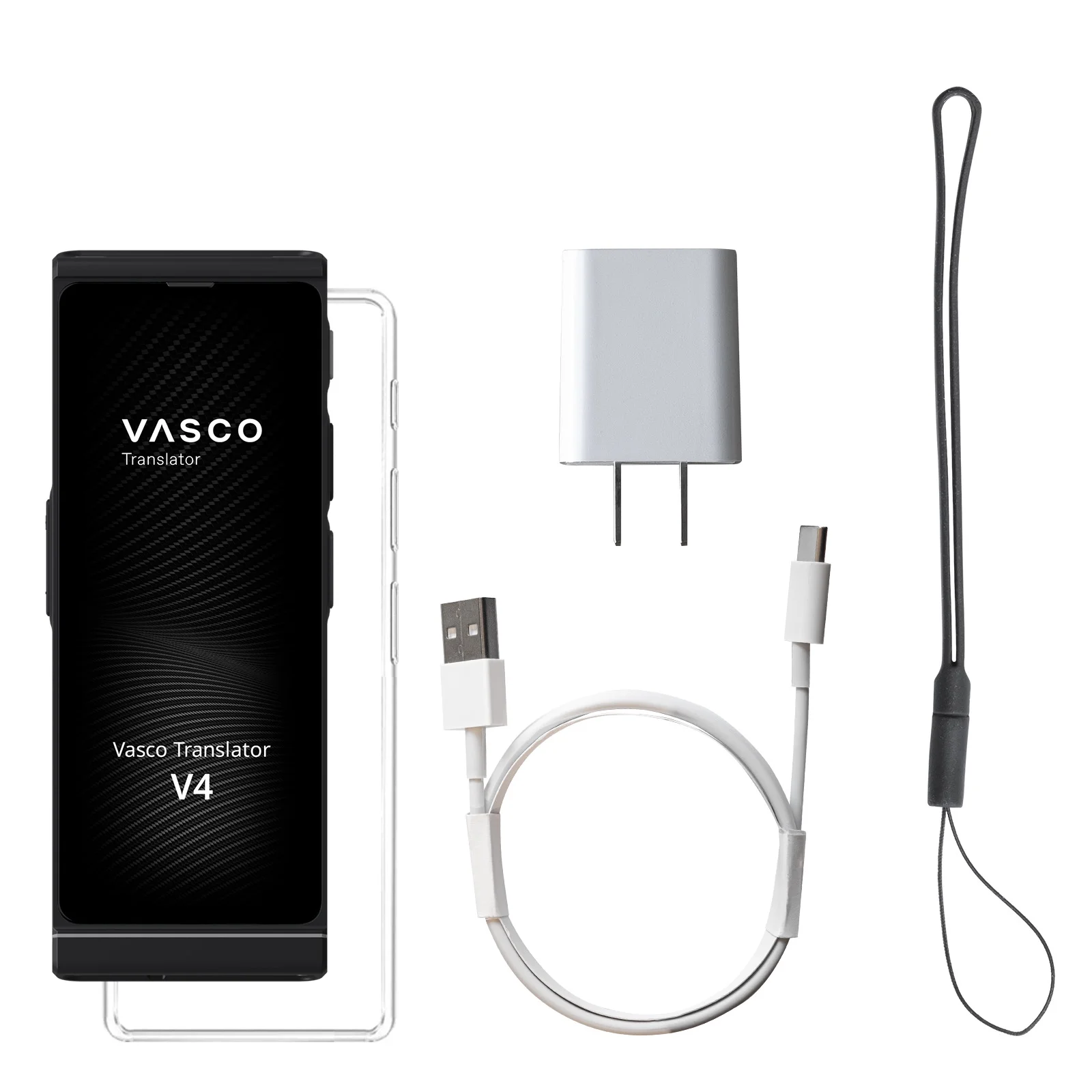 Vasco V4 Language Translator Device - Model 2022 | Free Lifetime Internet for Translations | 108 Languages