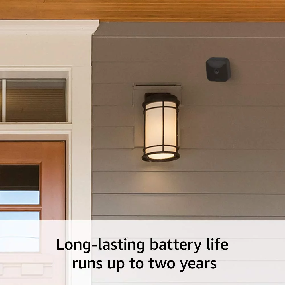 Blink_Security_Camera Outdoor Wireless, Weather Resistant HD Security Camera with 2 Year Battery - 2020 Release (2 Camera Kits)