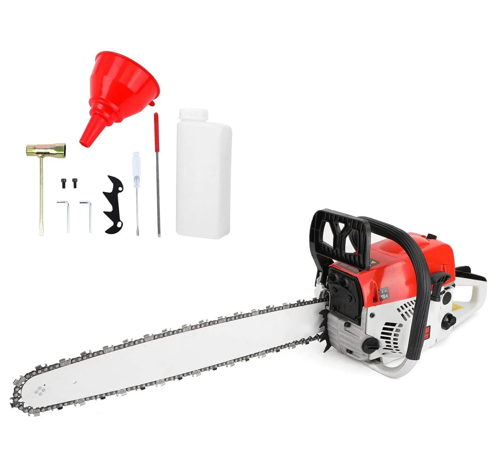 YuraZH Chainsaw 22 Inch Gas Power, 22