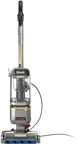 HAOQINGANTE LA502 Rotator Vacuum Vacuum with Self Brushroll Powerful Pet Hair Pickup and HEPA Filter, Lift-Away Upright w/Duo Clean, Silver