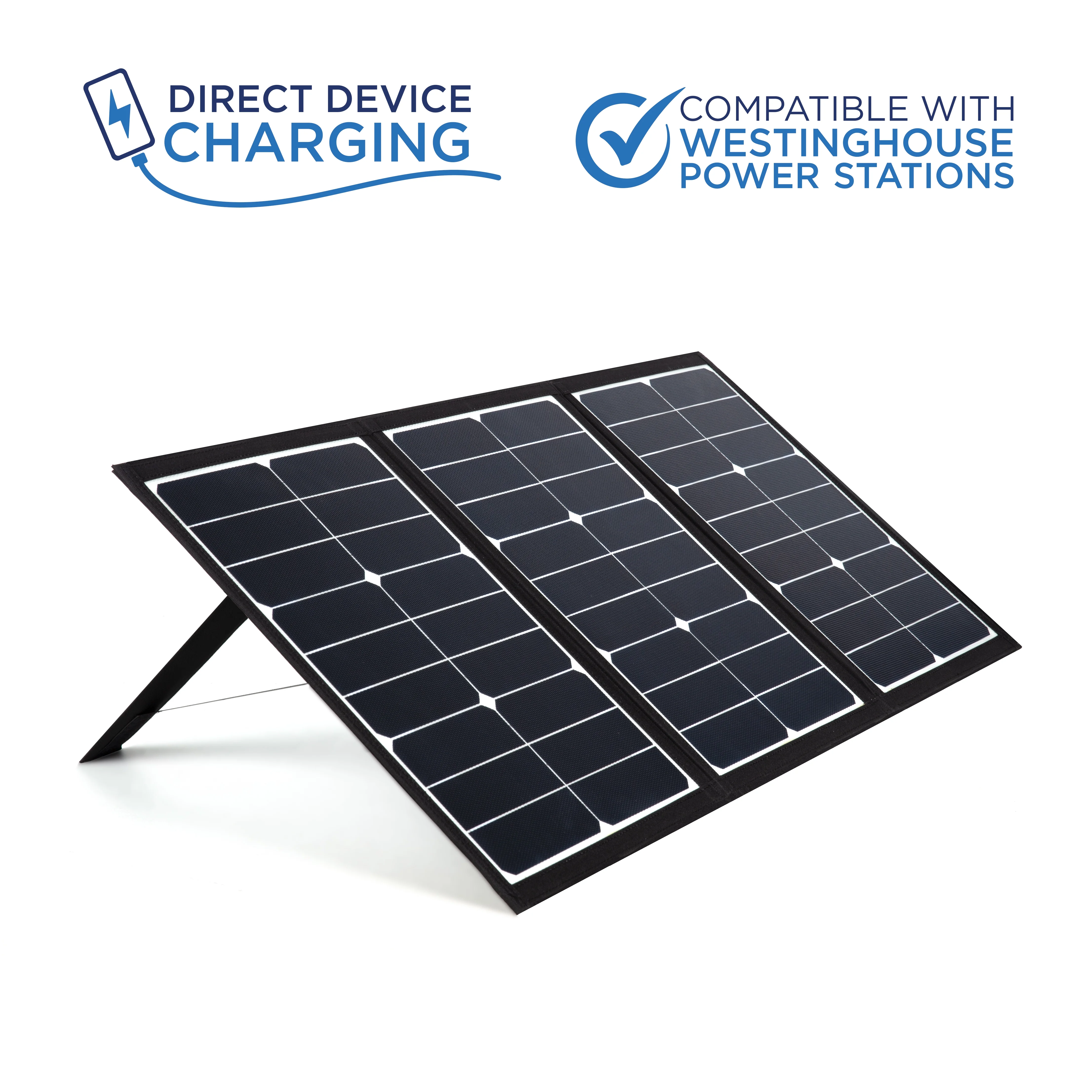 Westinghouse 60W Foldable Portable Solar Panel for iGen160s, iGen200s, iGen300s, iGen600s, iGen1000s Power Stations