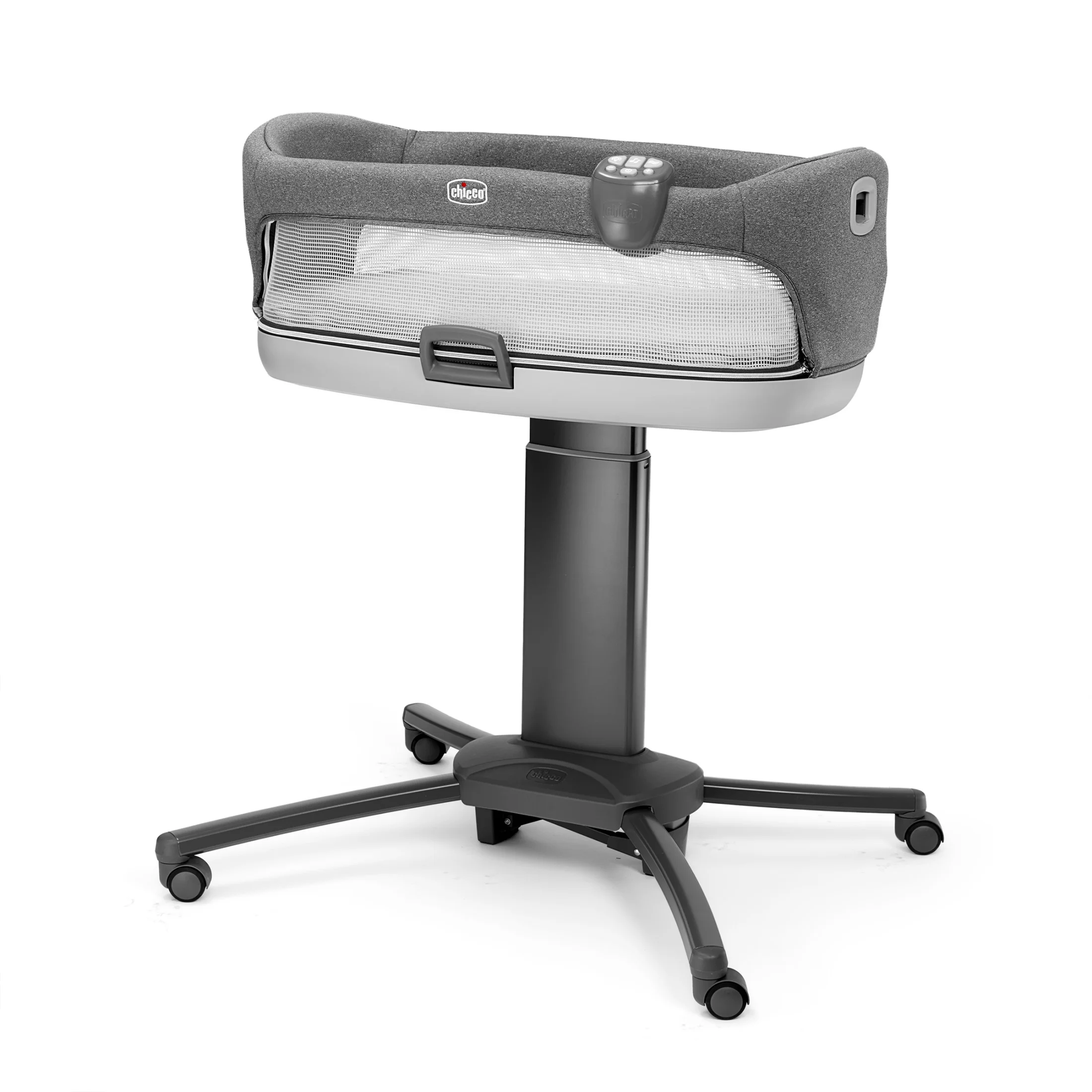 Chicco Close to You 3-in-1 Portable Bedside Bassinet and Changing Table - Heather Grey (Grey), New