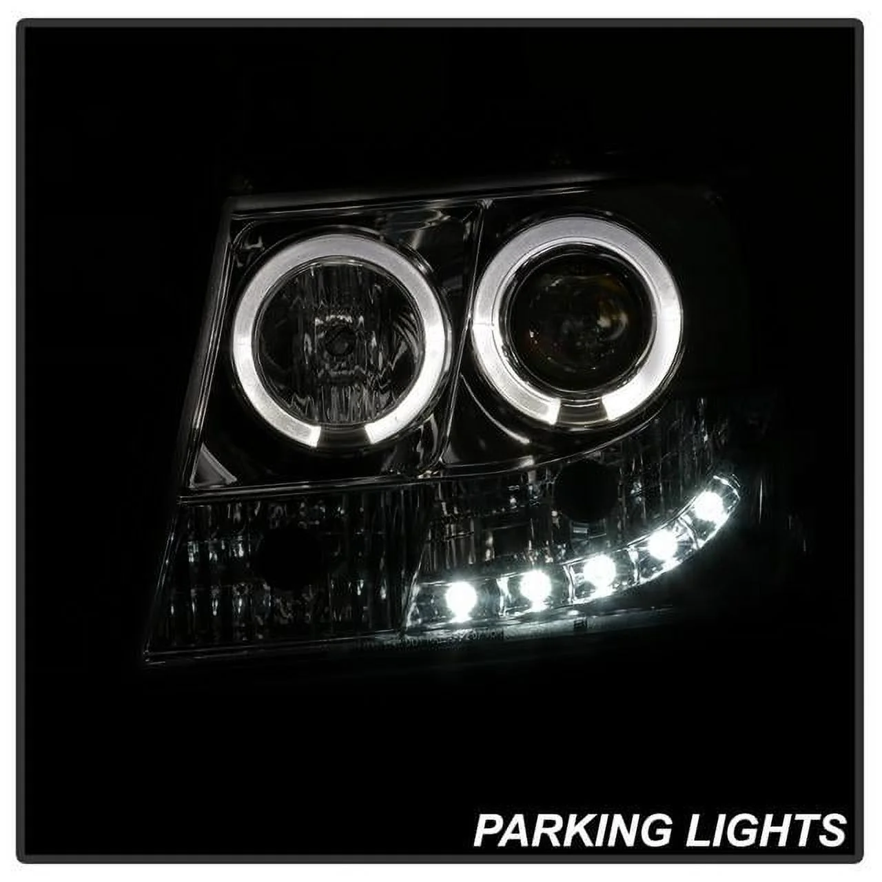 Spyder Auto Group Halo Projector Headlights (Smoke) - 5009661 Fits select: 2007-2014 CHEVROLET TAHOE, 2007-2014 CHEVROLET SUBURBAN