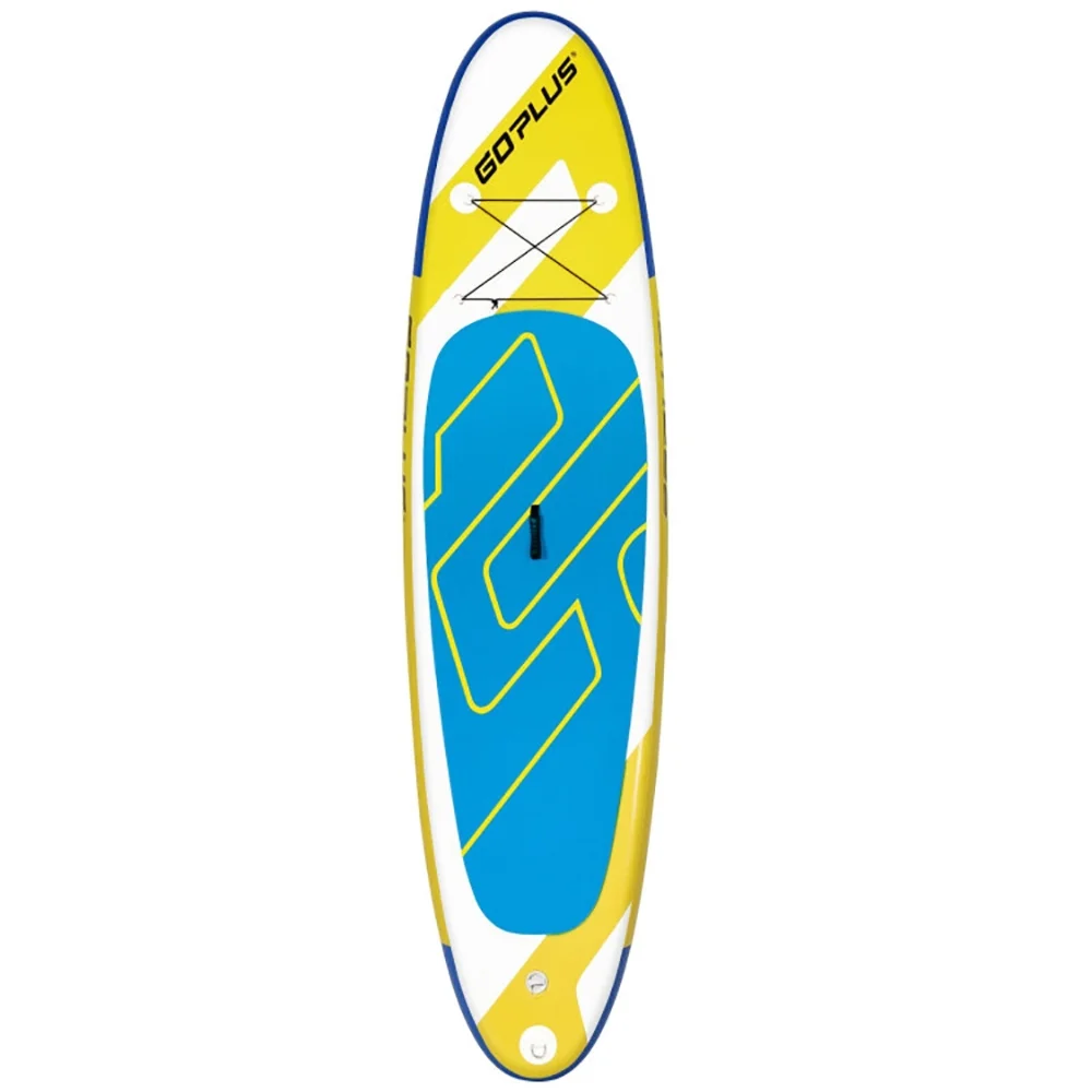 Demifill Paddle Board, Inflatable Stand Up Paddle Board, 11 Feet Inflatable Stand Up Paddle Board with Aluminum Paddle, for Youth and Adult, Yellow