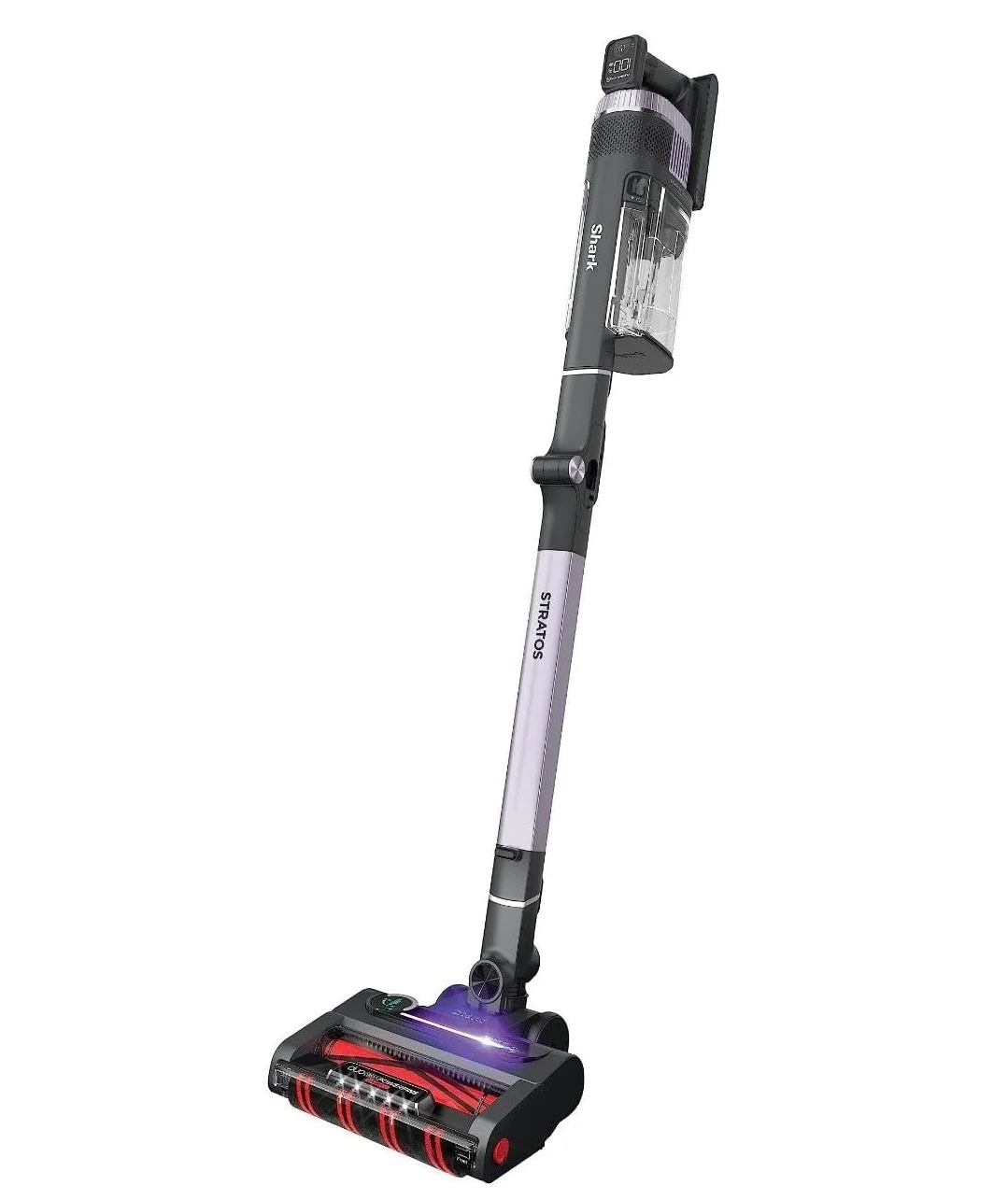 Restored Shark Cordless Stratos with Clean Sense IQ Cordless Vacuum - Ash Purple - IZ862H (Refurbished)