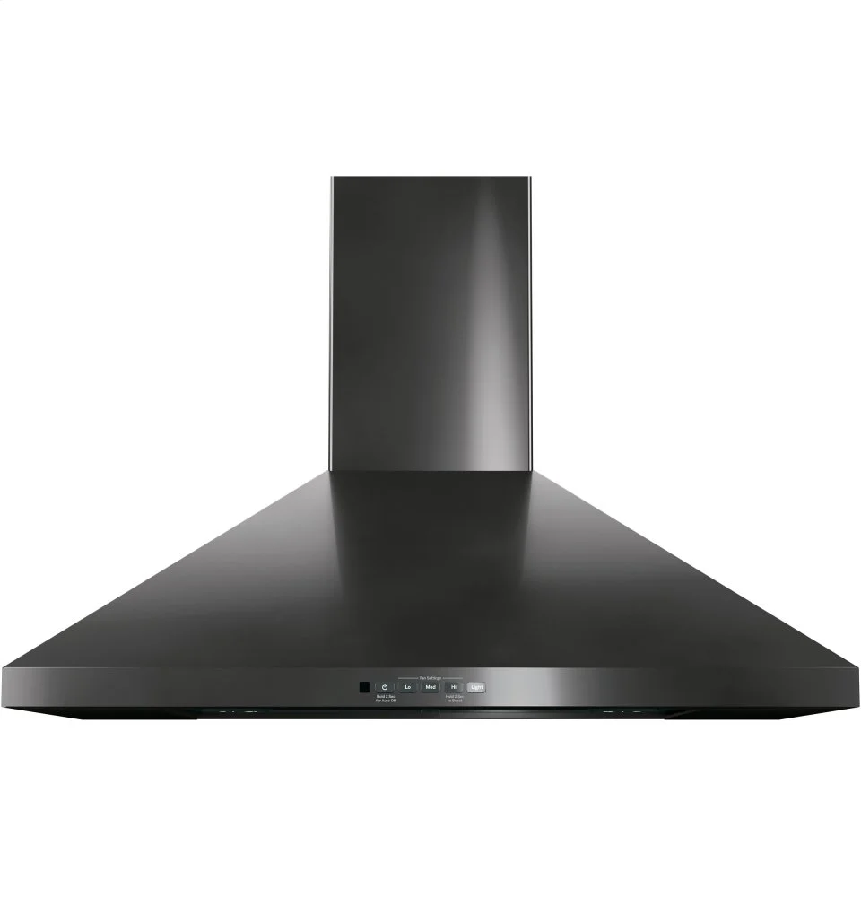 GE Appliances JVW5301BJTS 30 Inch Wall Mount Convertible Hood Black Stainless Steel