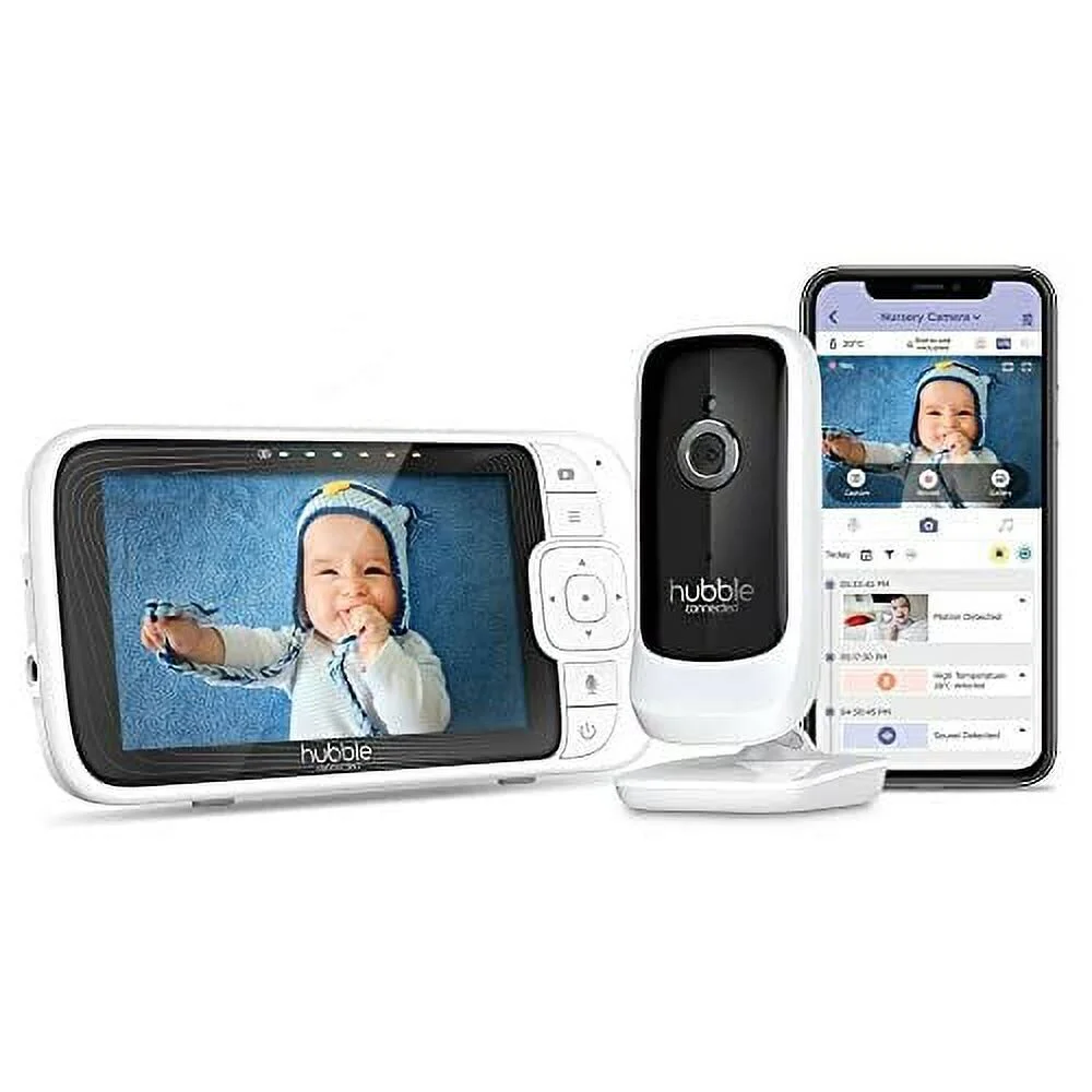Nursery Pal Link Premium by Hubble Connected 1080p Smart Baby Monitor - 5