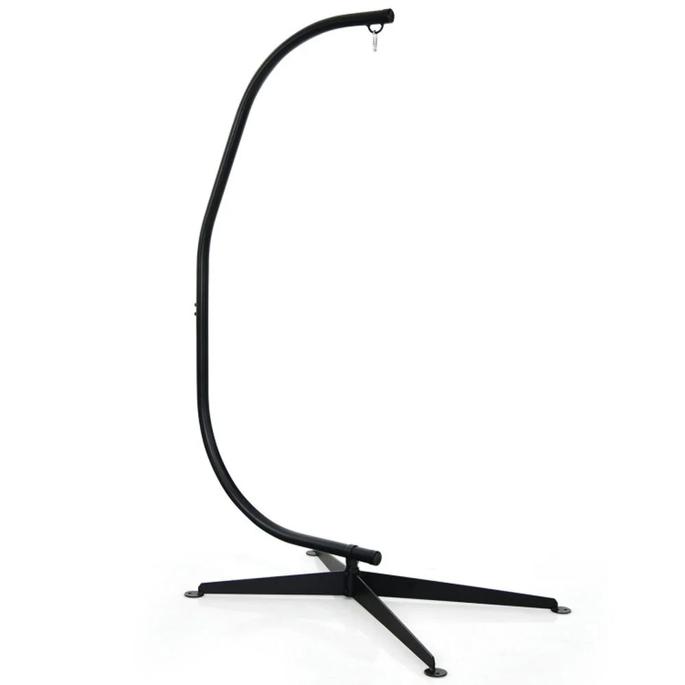 GVN Camping Hammock Chair Stand,Hammock Chair Stand, Solid Steel C Hammock Frame Stand
