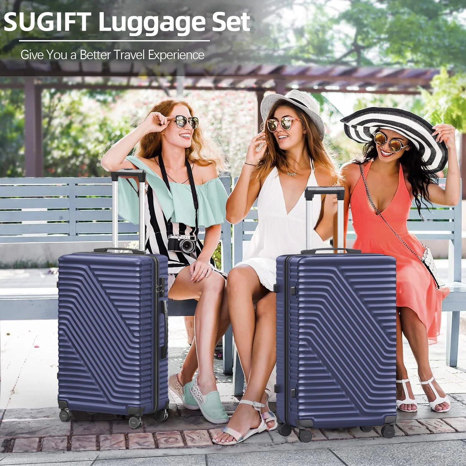 SUGIFT 3-Piece Luggage Sets (20