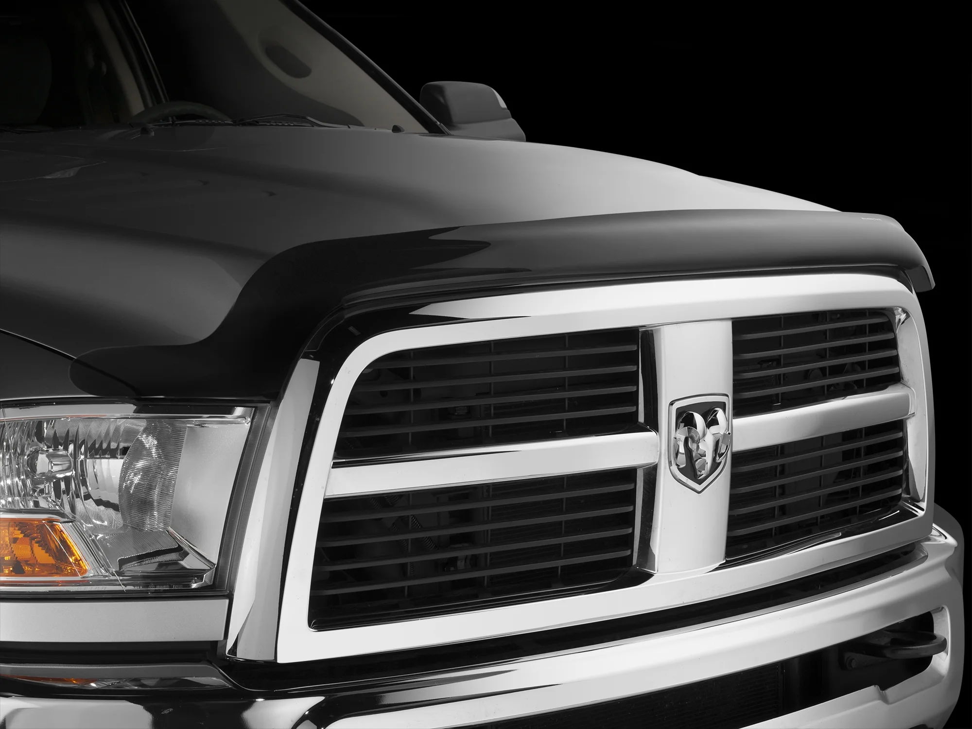 WeatherTech Stone and Bug Deflector Custom Fit Hood Deflector compatible with Ram Truck 2500/3500, Ram 2500/3500