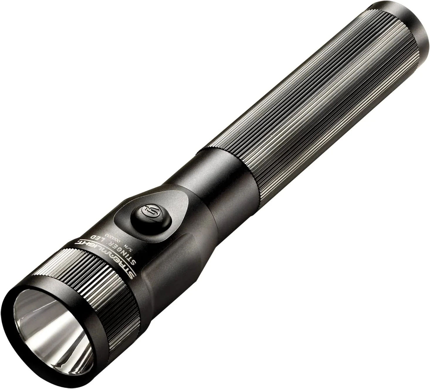 Streamlight 75711 Stinger 425-Lumen LED Bright Rechargeable Handheld Flashlight with AC Charger, Black